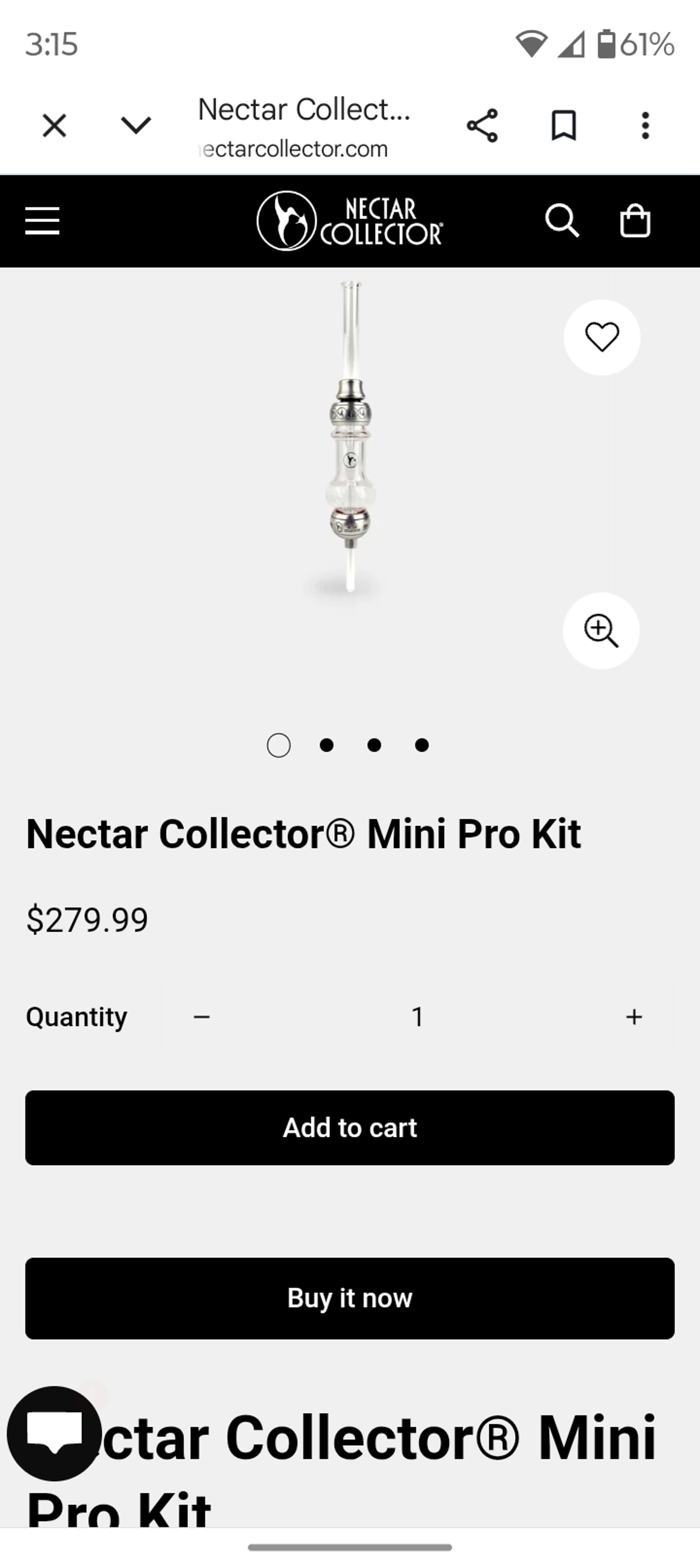 Preview pic of Nector collector doubler and phat boi kit with extras.