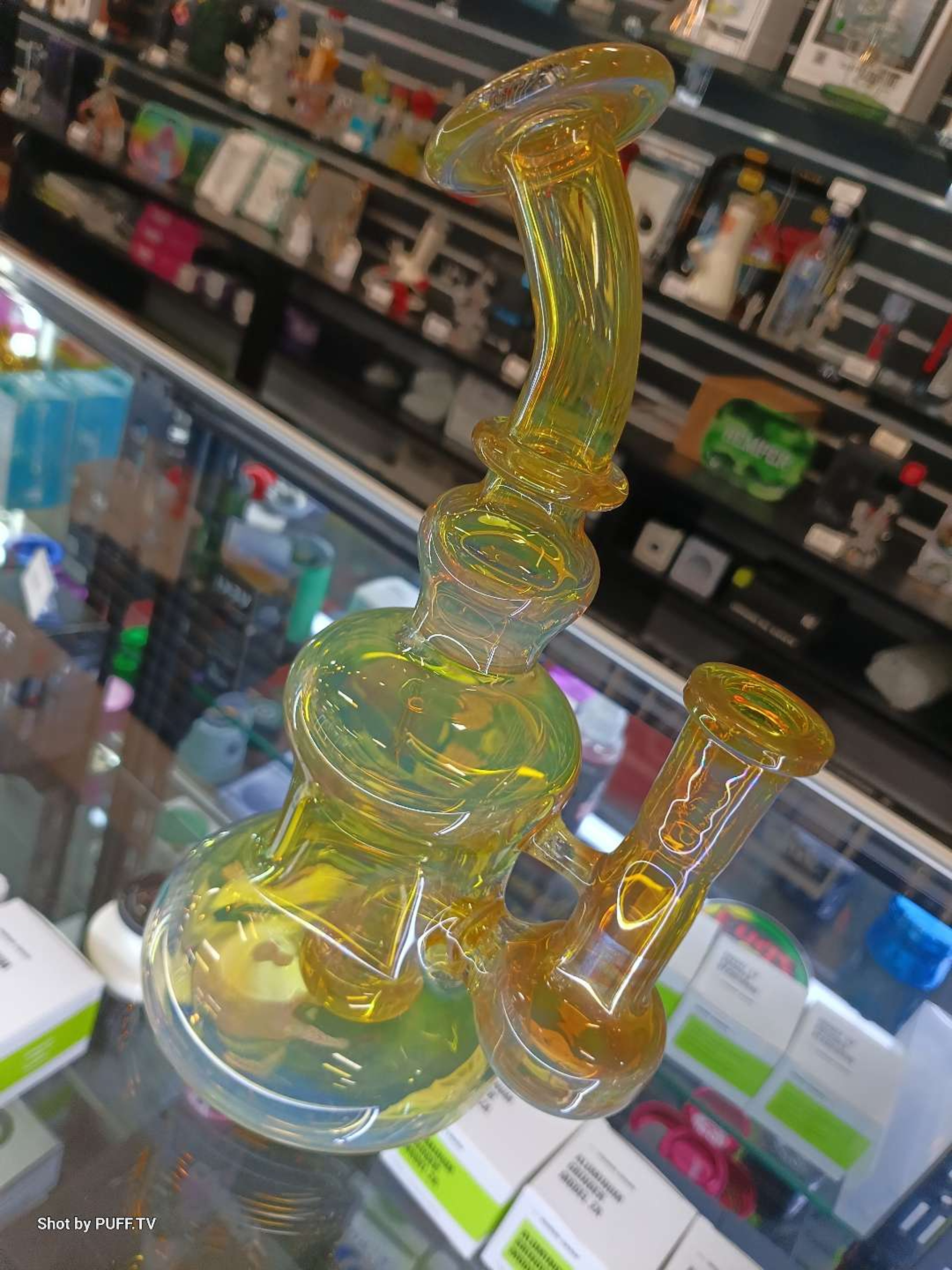 Sika glass hand blown rig never used image 0