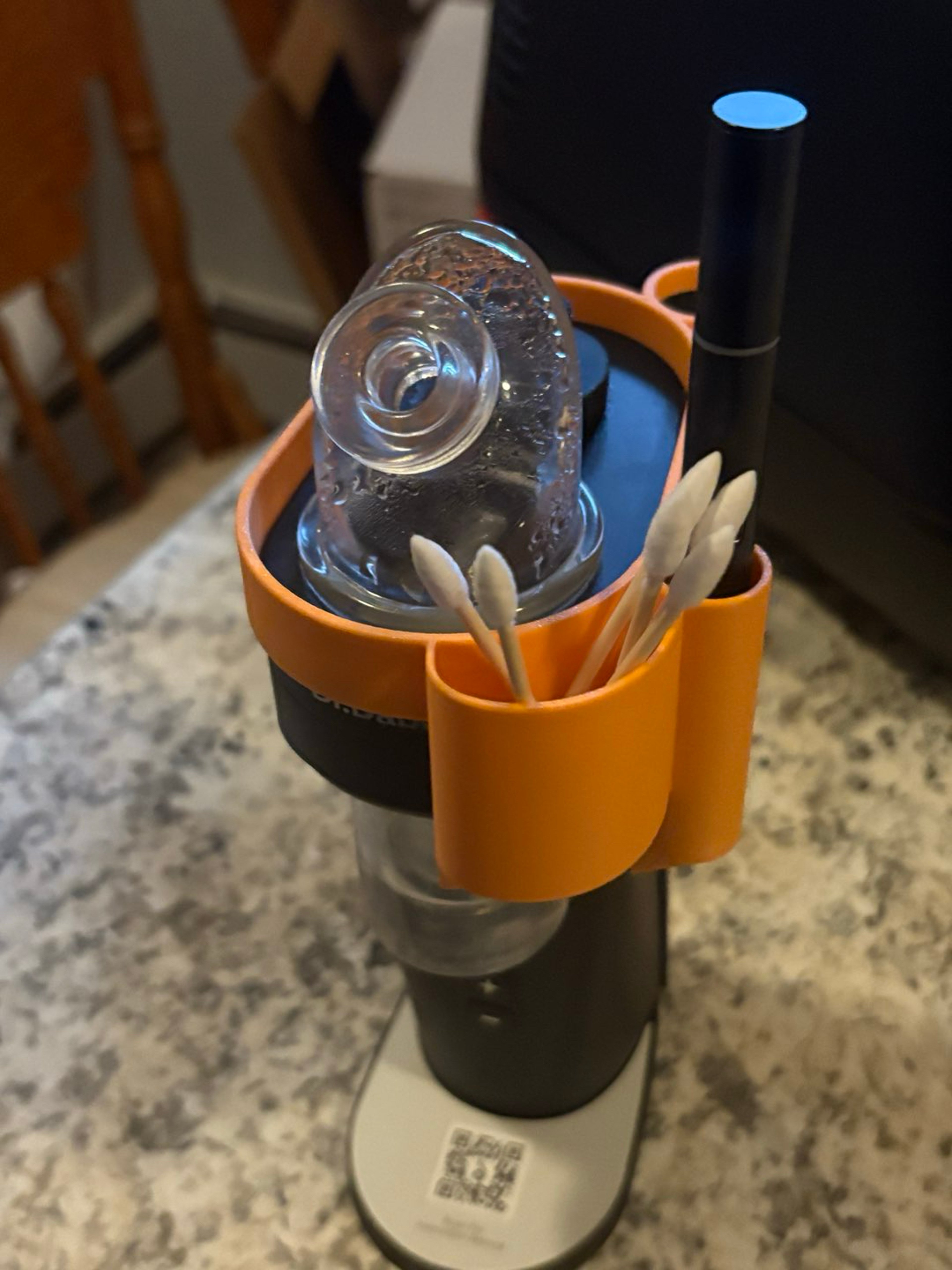 Preview pic of Custom Dr. Dabber Switch 2 Organizer Top w/ Q-tip Holder