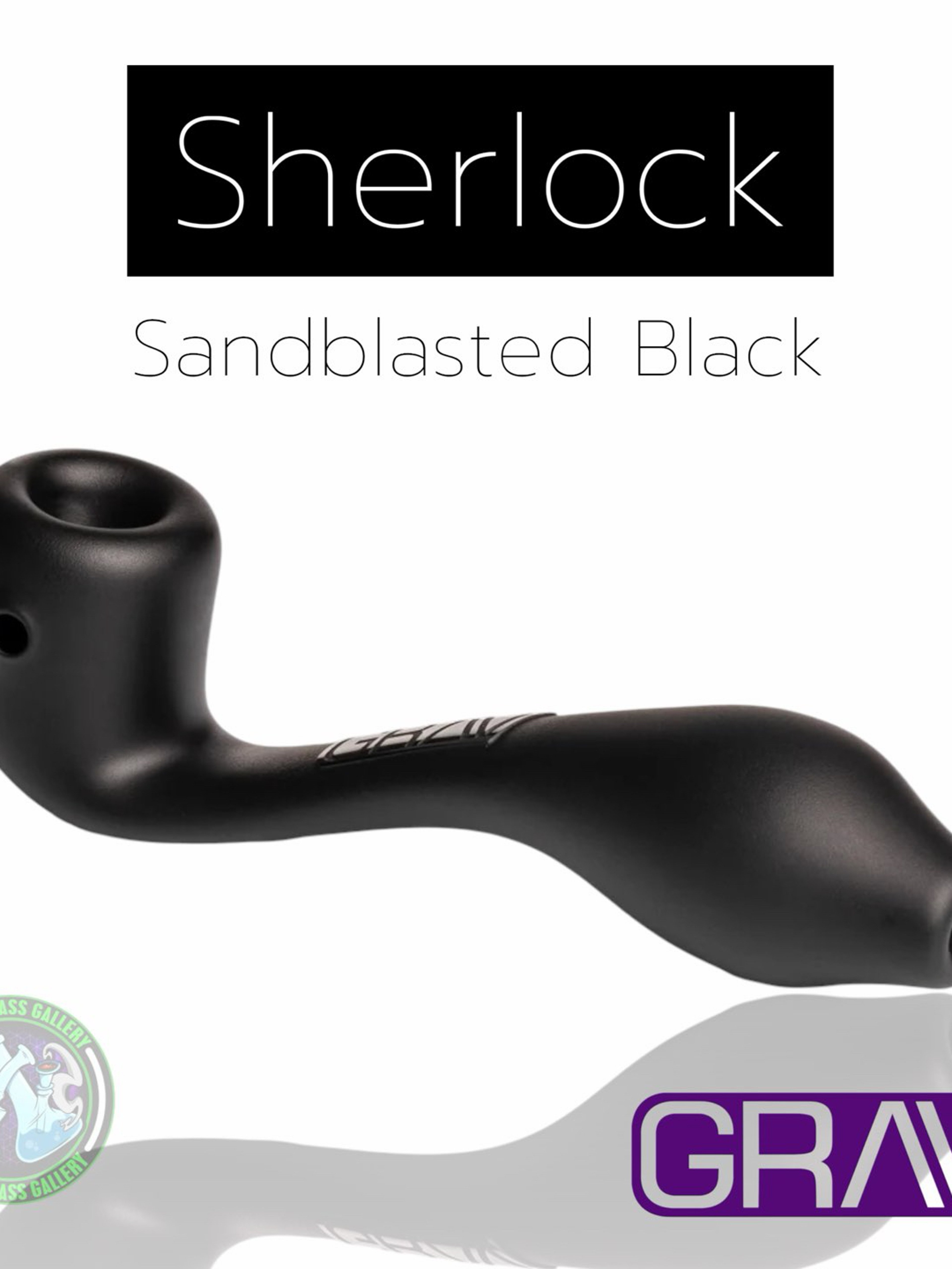 Grav - Sherlock - Sandblasted Black image 0