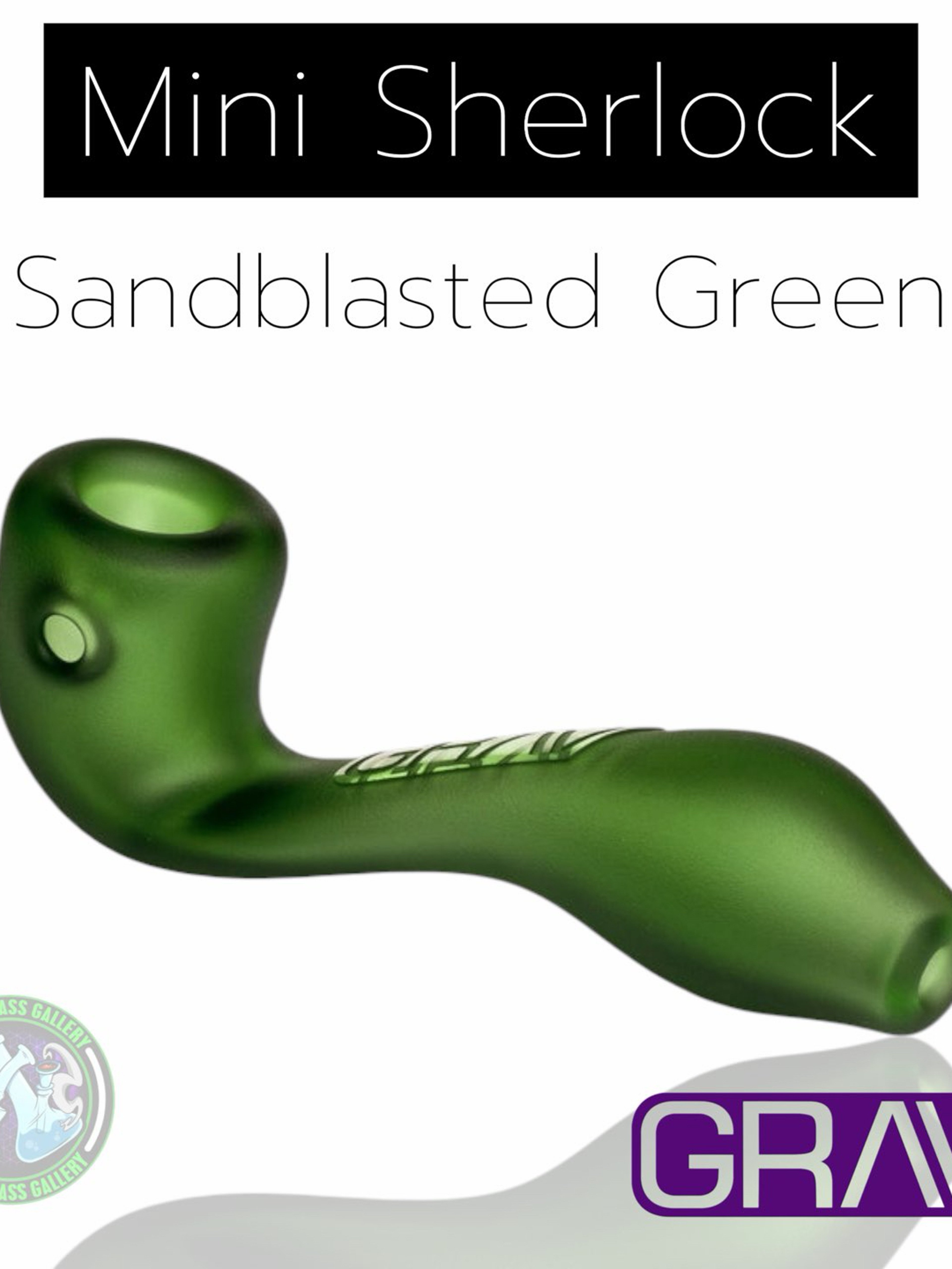 Preview pic of Grav - Mini Sherlock - Sandblasted Green