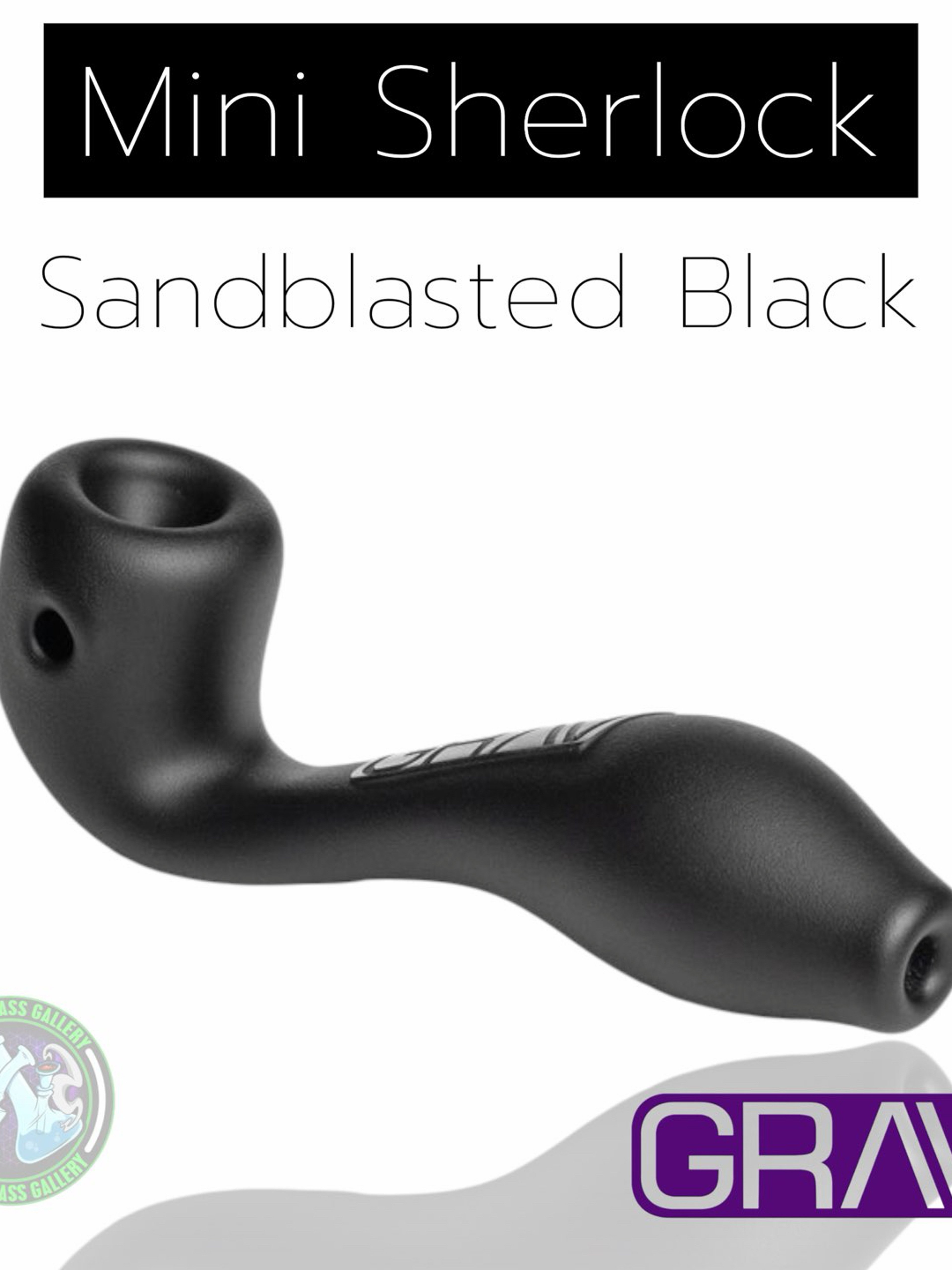 Preview pic of Grav - Mini Sherlock - Sandblasted Black