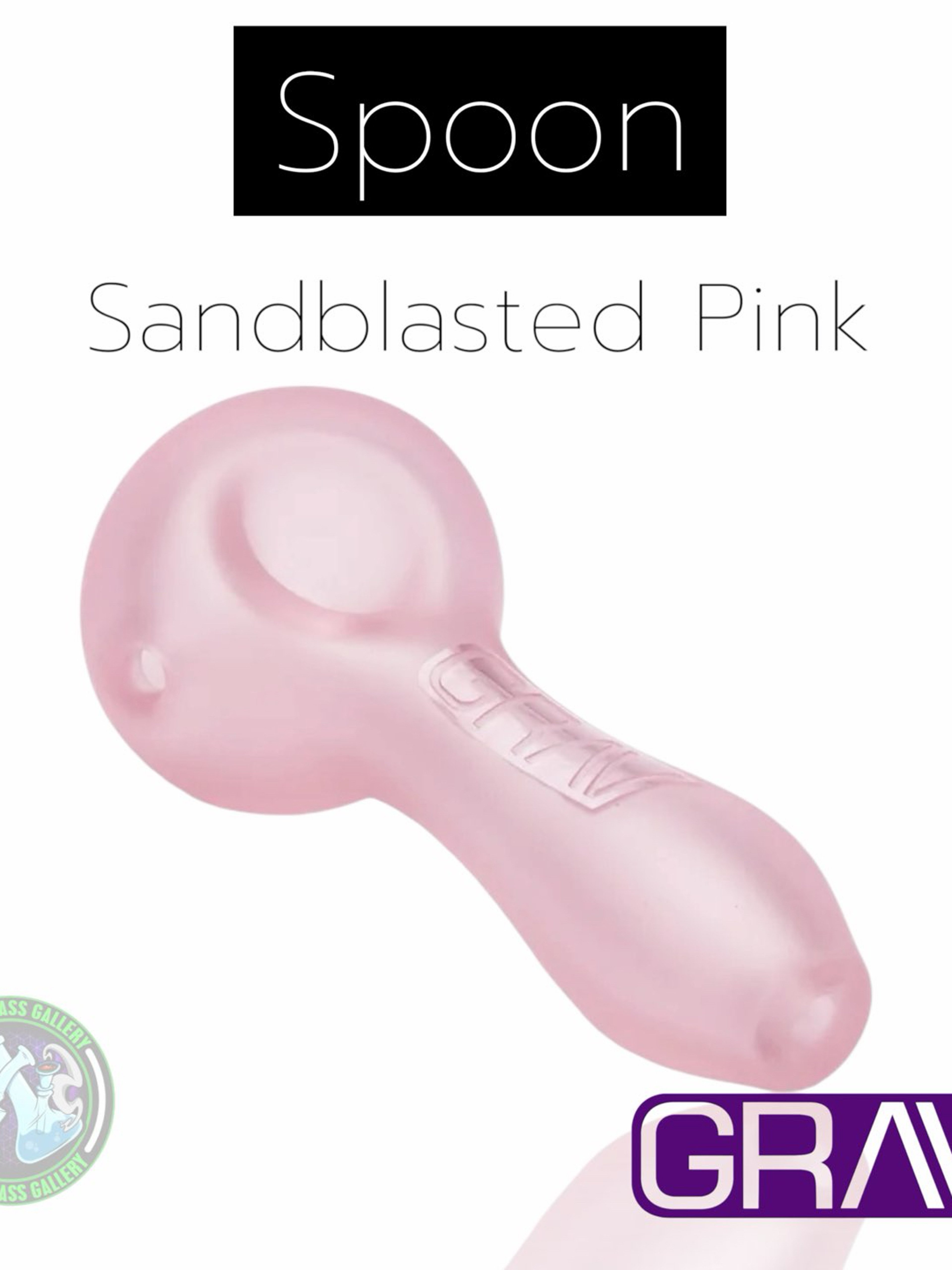 Preview pic of Grav - Spoon - Sandblasted Pink