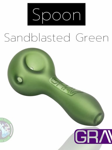 Preview pic of Grav - Spoon - Sandblasted Green