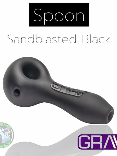 Preview pic of Grav - Spoon - Sandblasted Black