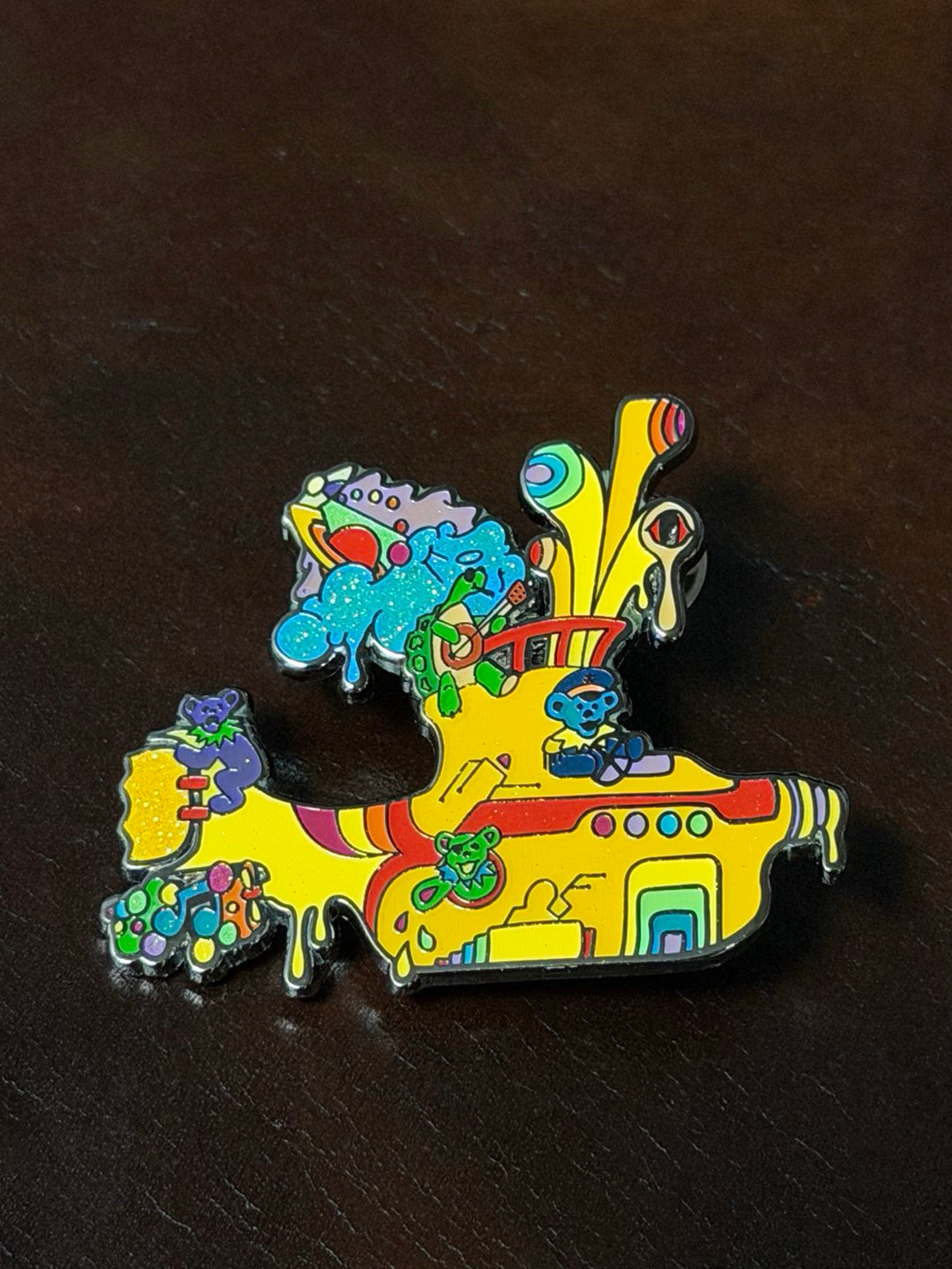 Preview pic of Heady Spaghetti x Rosebud pin