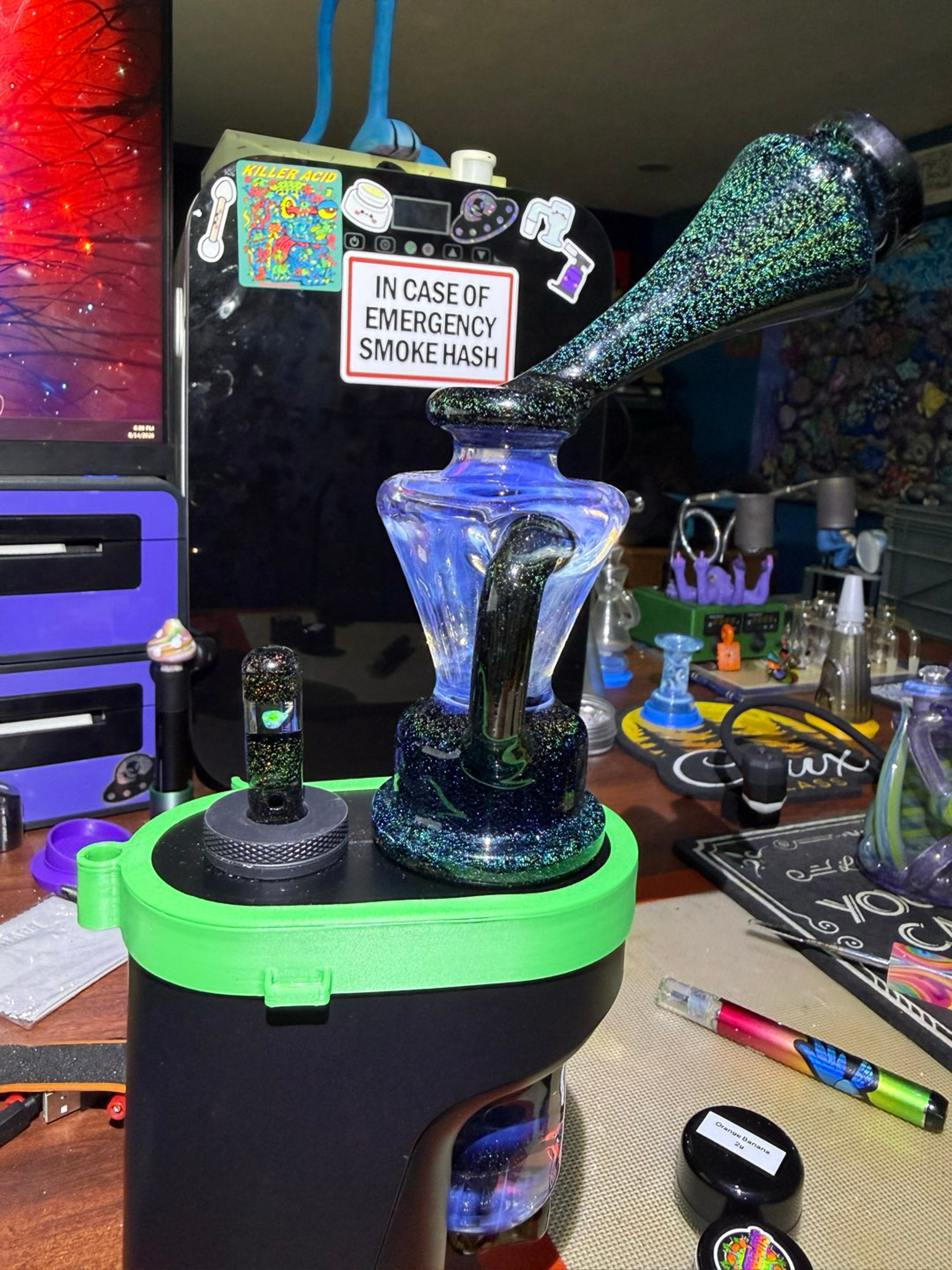 Preview pic of Custom dr dabber switch 2 recycler 🔥