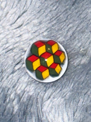 Preview pic of Erik Anders Rasta Geometric Pearl/Valve Cover