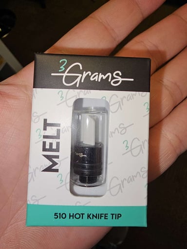 Preview pic of 3Grams Melt Knife Tip 510 threaded