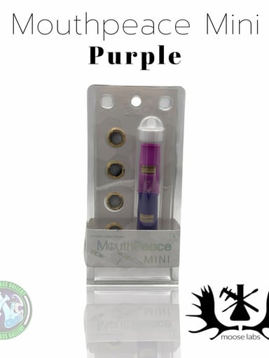Preview pic of Moose Labs - Mouthpiece Mini - Purple + Dark Purple