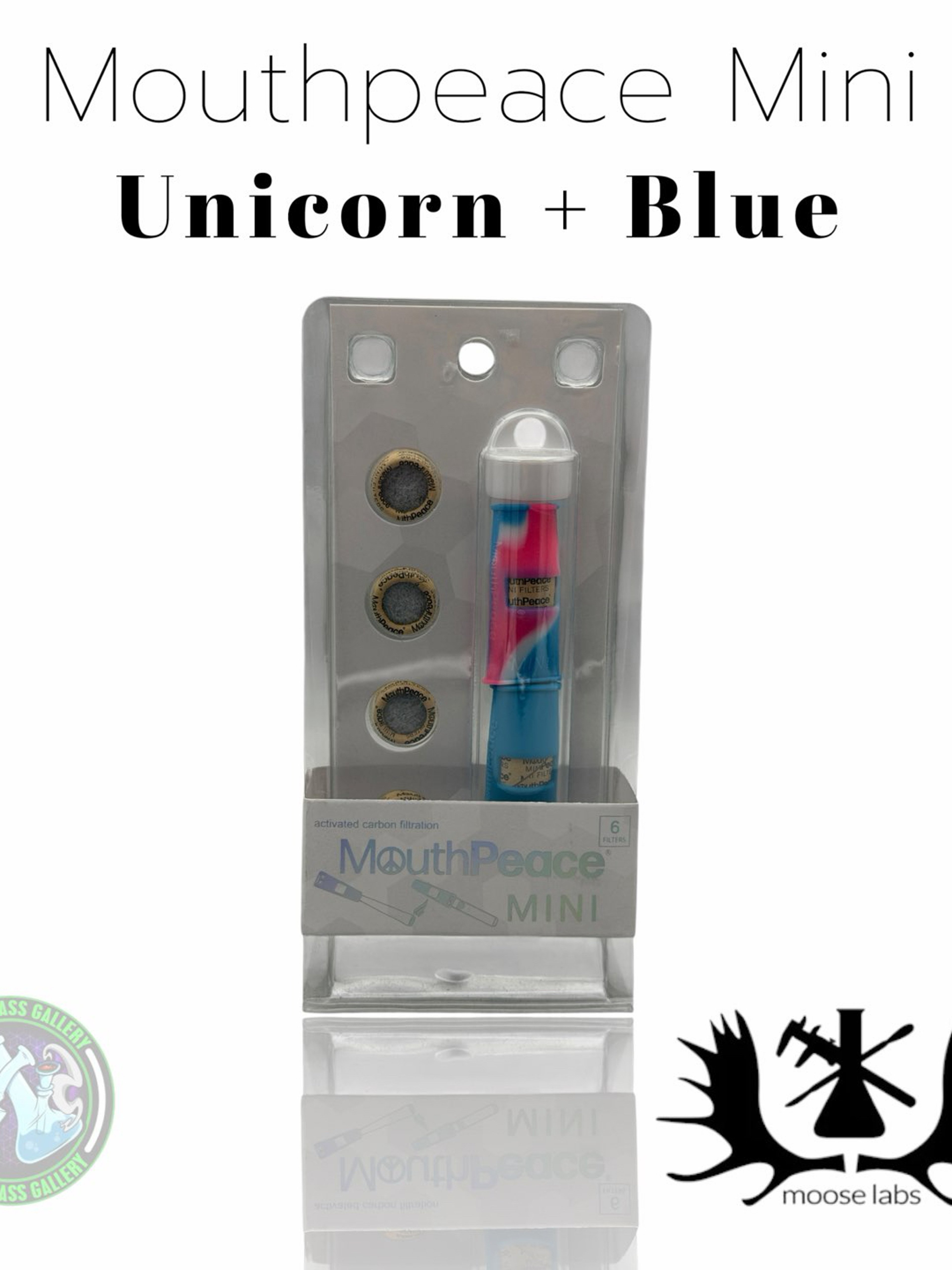 Preview pic of Moose Labs - Mouthpiece Mini - Unicorn + Blue
