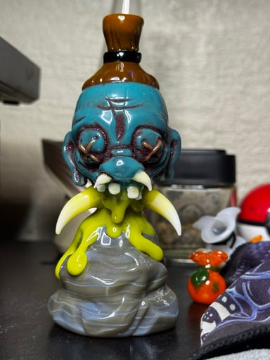 Preview pic of Ghost Shrunken Head Totem Spoon