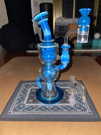 Preview pic of Fatboy Glass FTK in Ghost over Blue Stardust