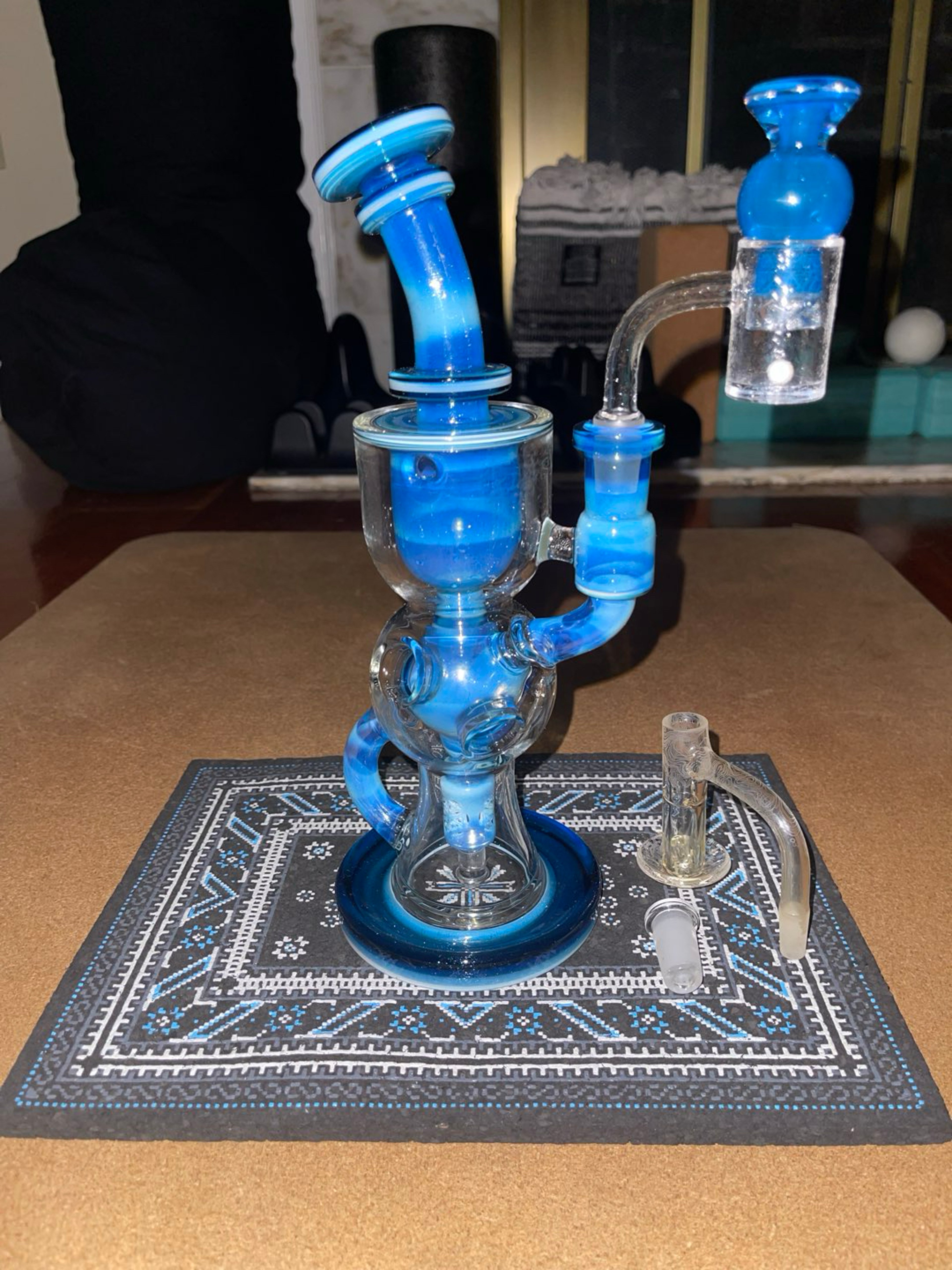 Fatboy Glass FTK in Ghost over Blue Stardust image 0
