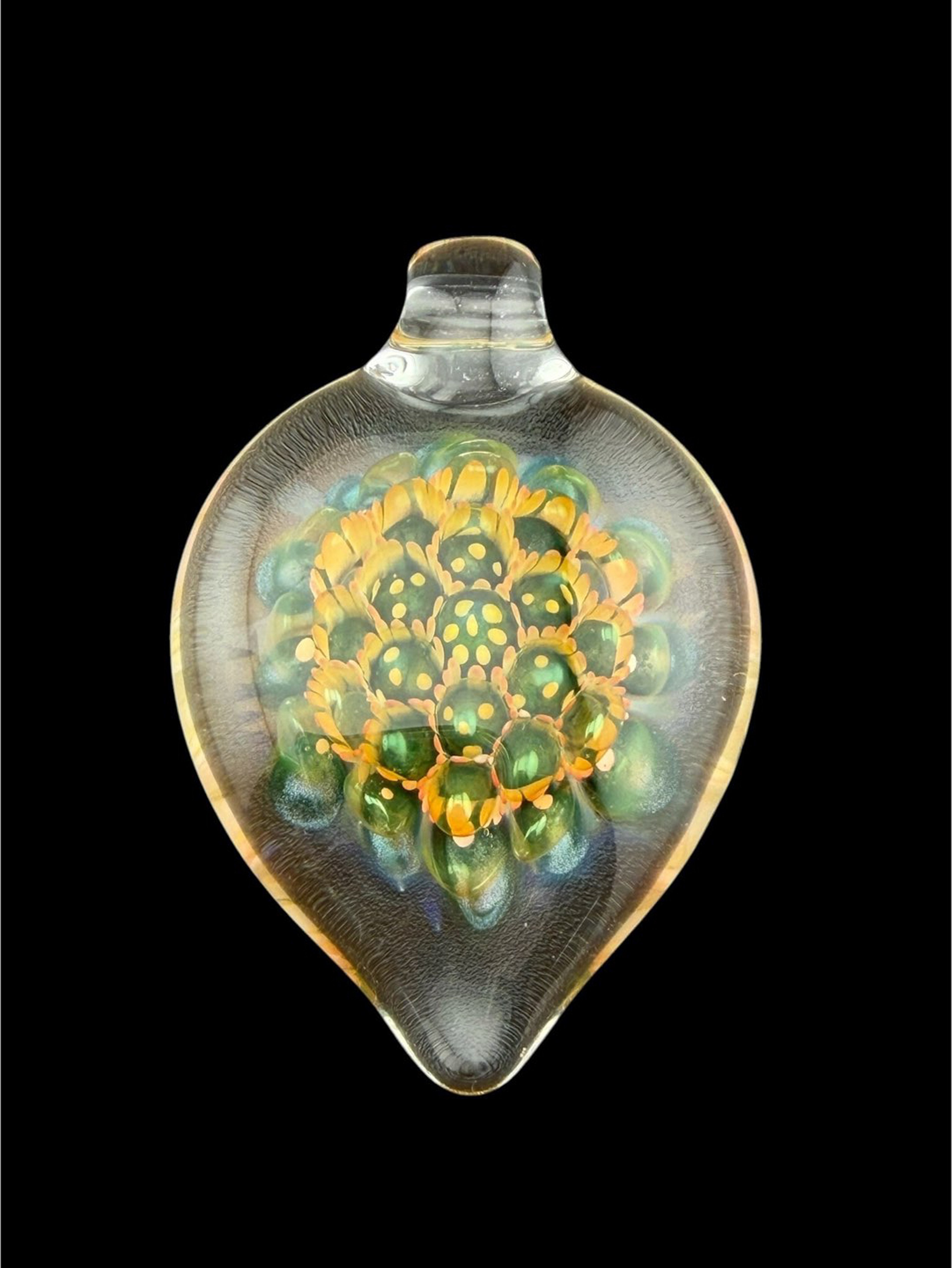 Brand New Eusheen Tear Drop Honeycomb Pendant 2013 image 0