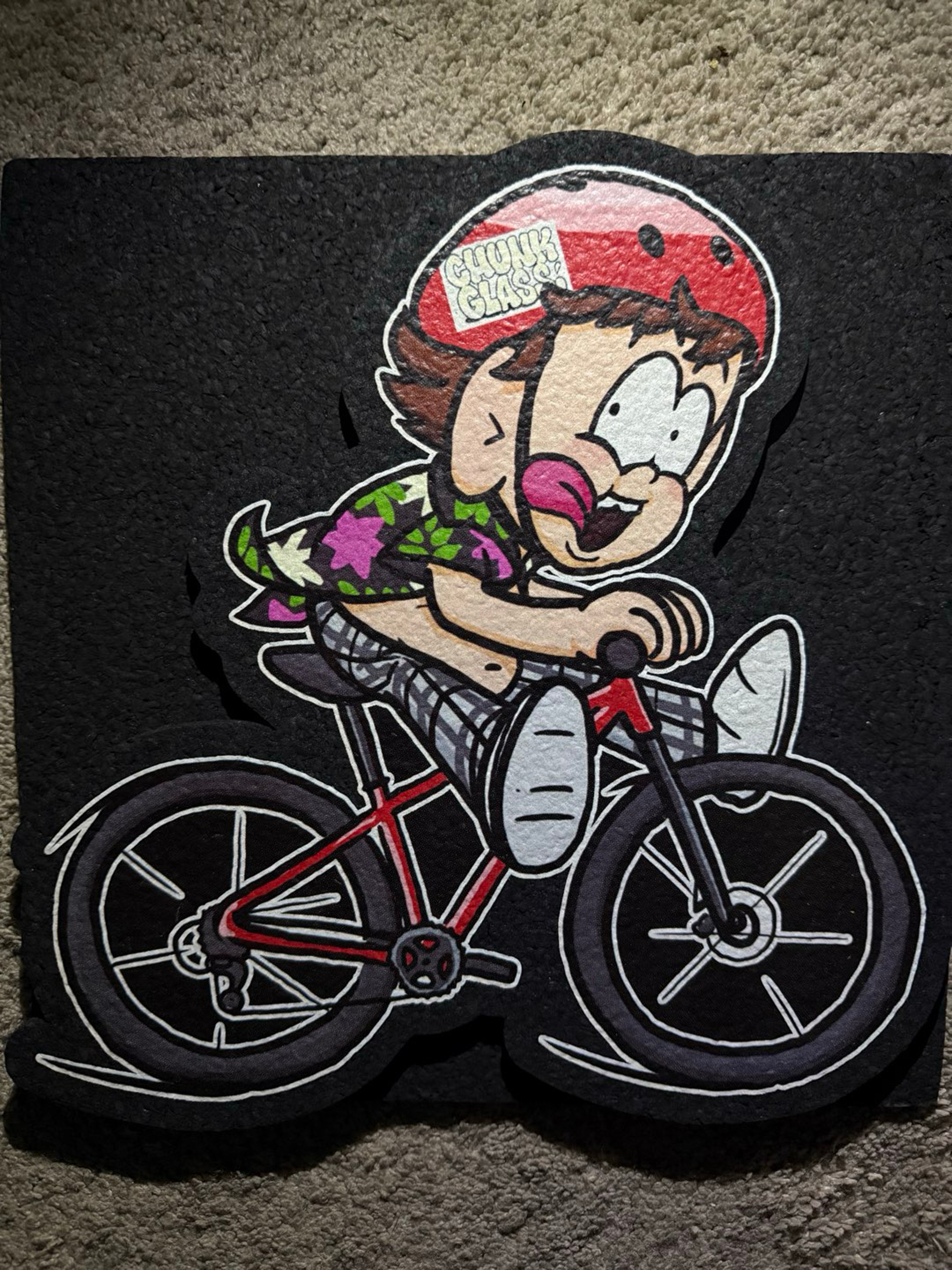 Preview pic of Chunk Glass X Moodmats (Biking chunk)