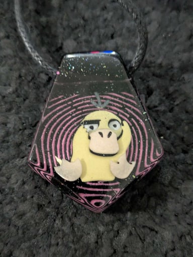 Preview pic of Psyduck UV glow Pendant