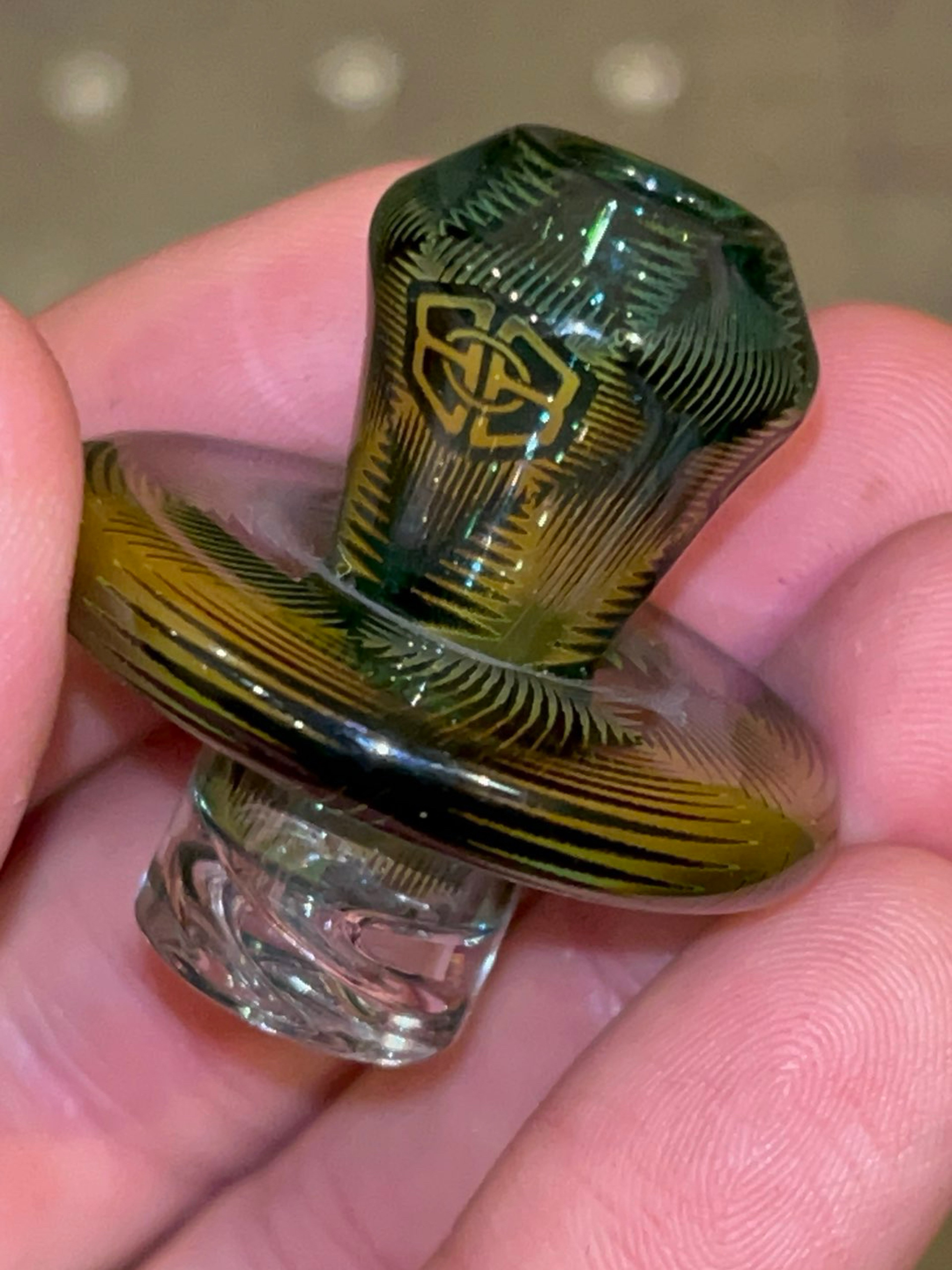 Preview pic of Mothership Illusion Holographic Pattern Maria Flat Spinner Cap