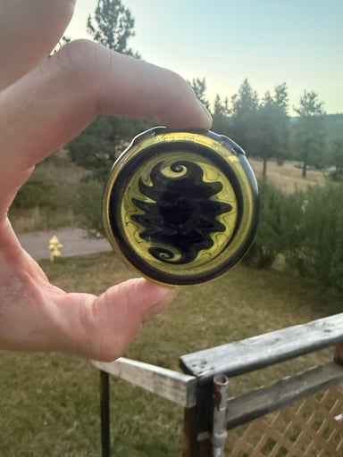 Preview pic of Aura glass pendant