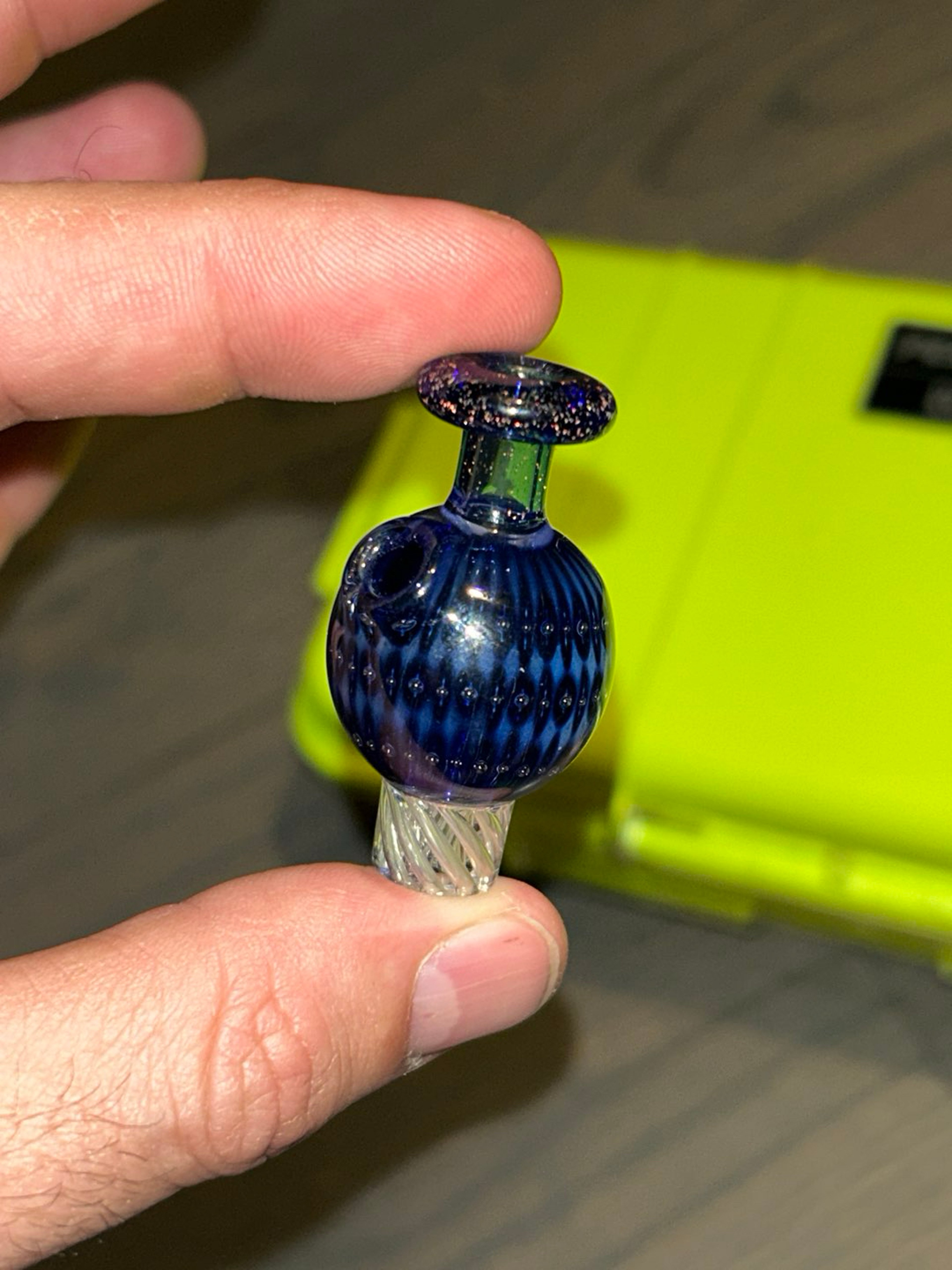 Preview pic of Gordo Scientific Medium Bubble Dichro Trap Carb Cap