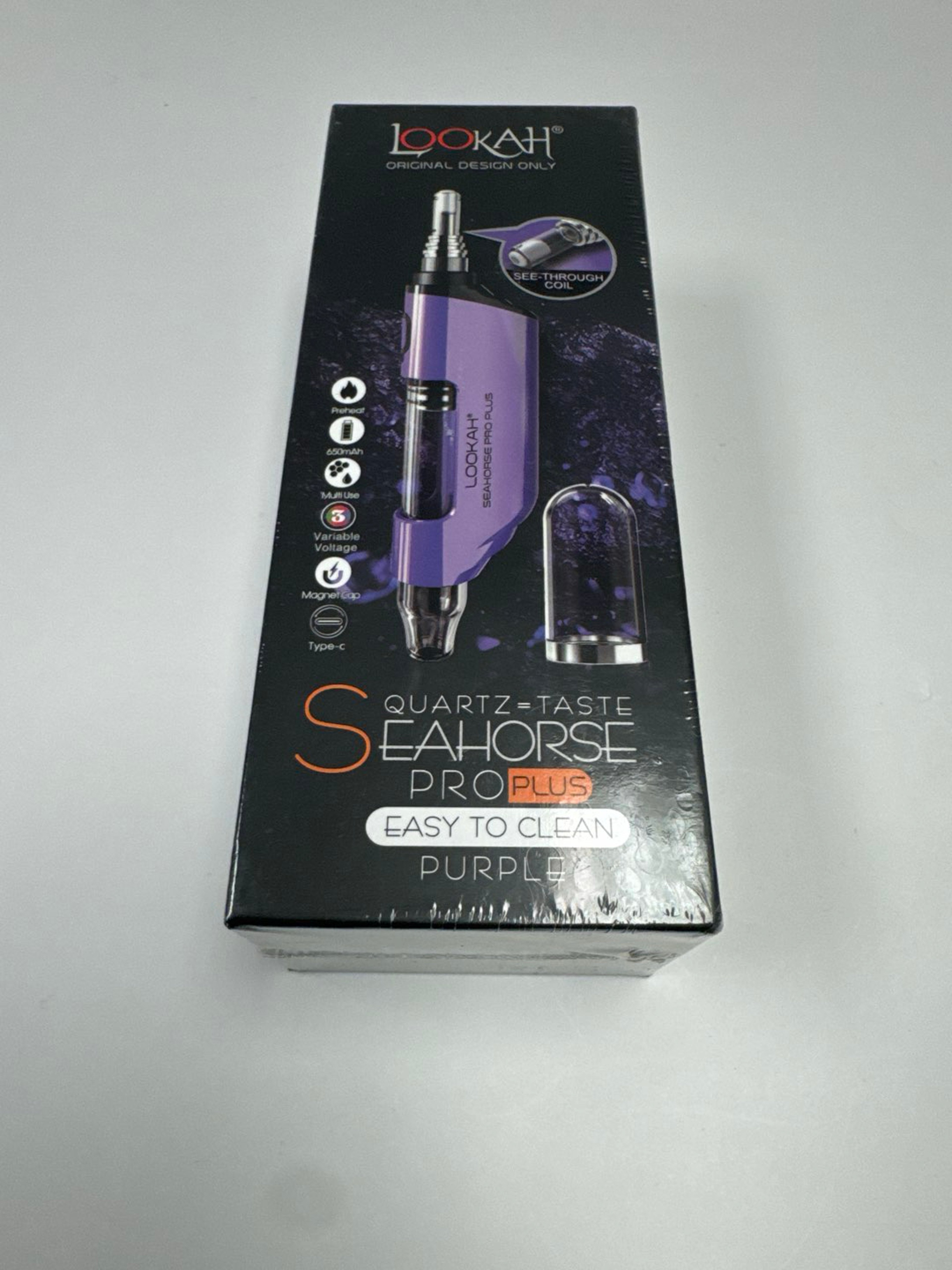 Preview pic of NEW Lookah SeaHorse Pro Plus (Quartz) & Hookah attachment and Penjamin attachment !