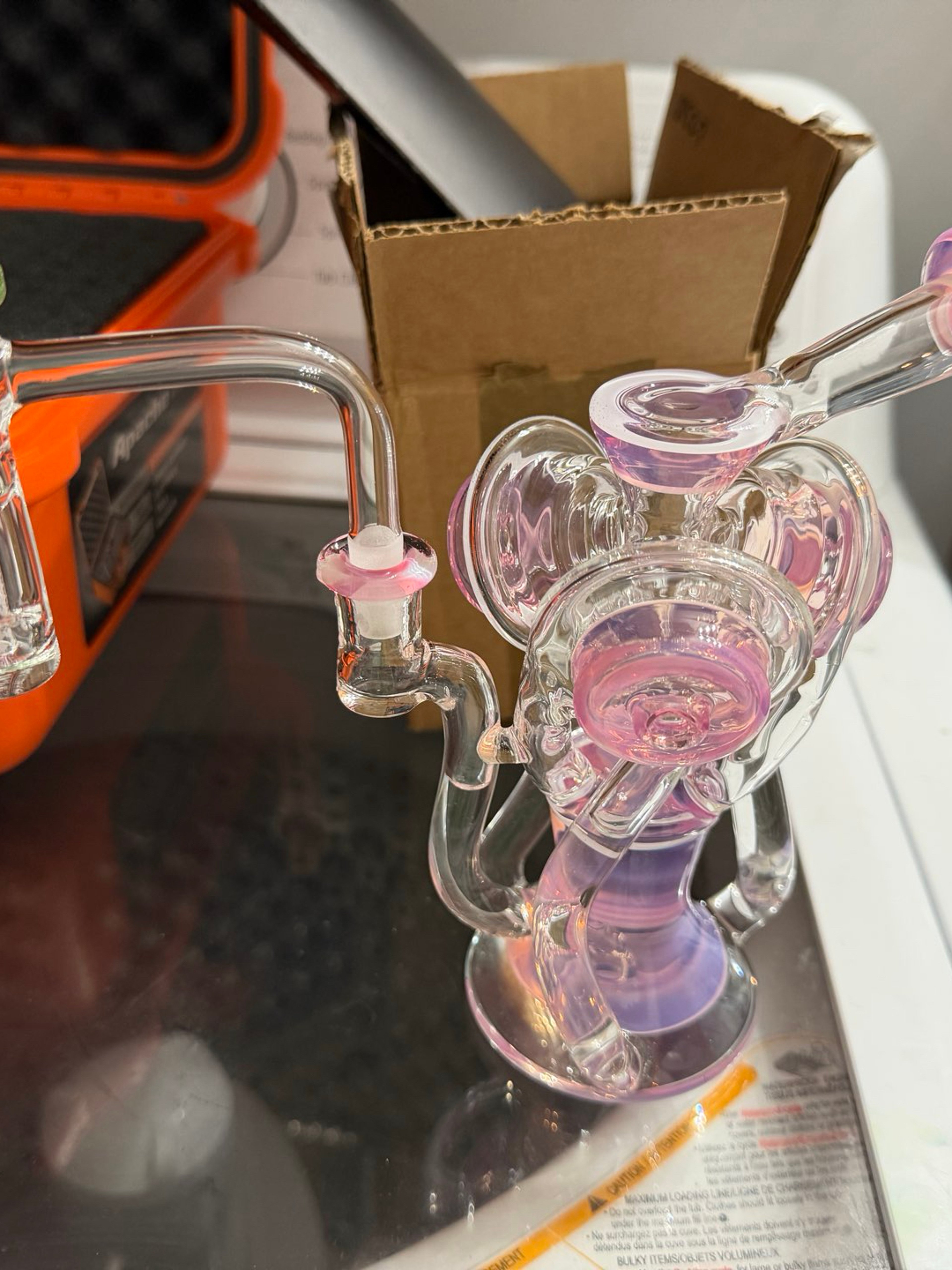 Preview pic of BIRDSHOT TRIPLE CYCLER IN KARMELINE AND VICTORY GLASSWORKS SET