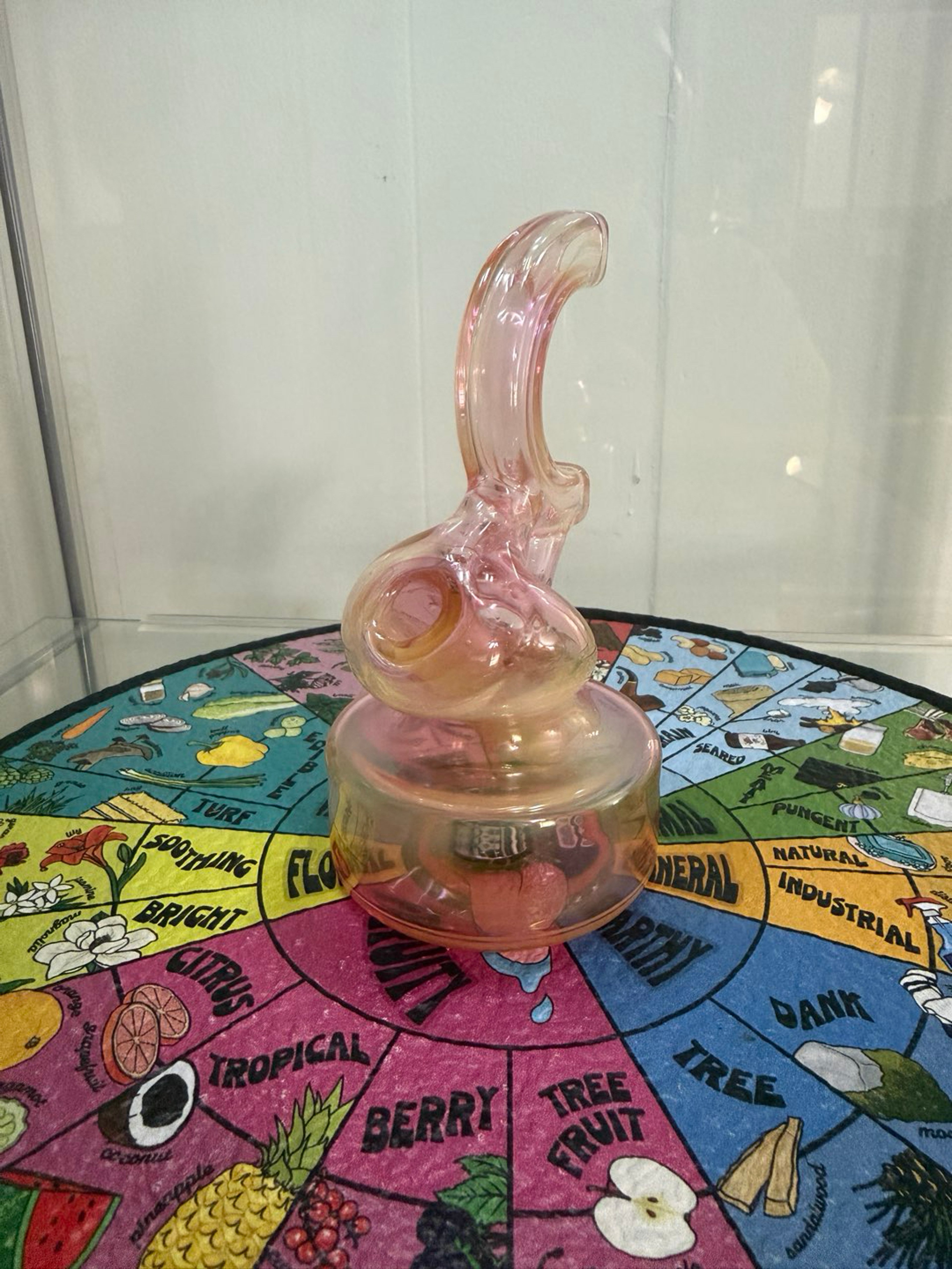 Fumed Map Glass Squareneck image 0