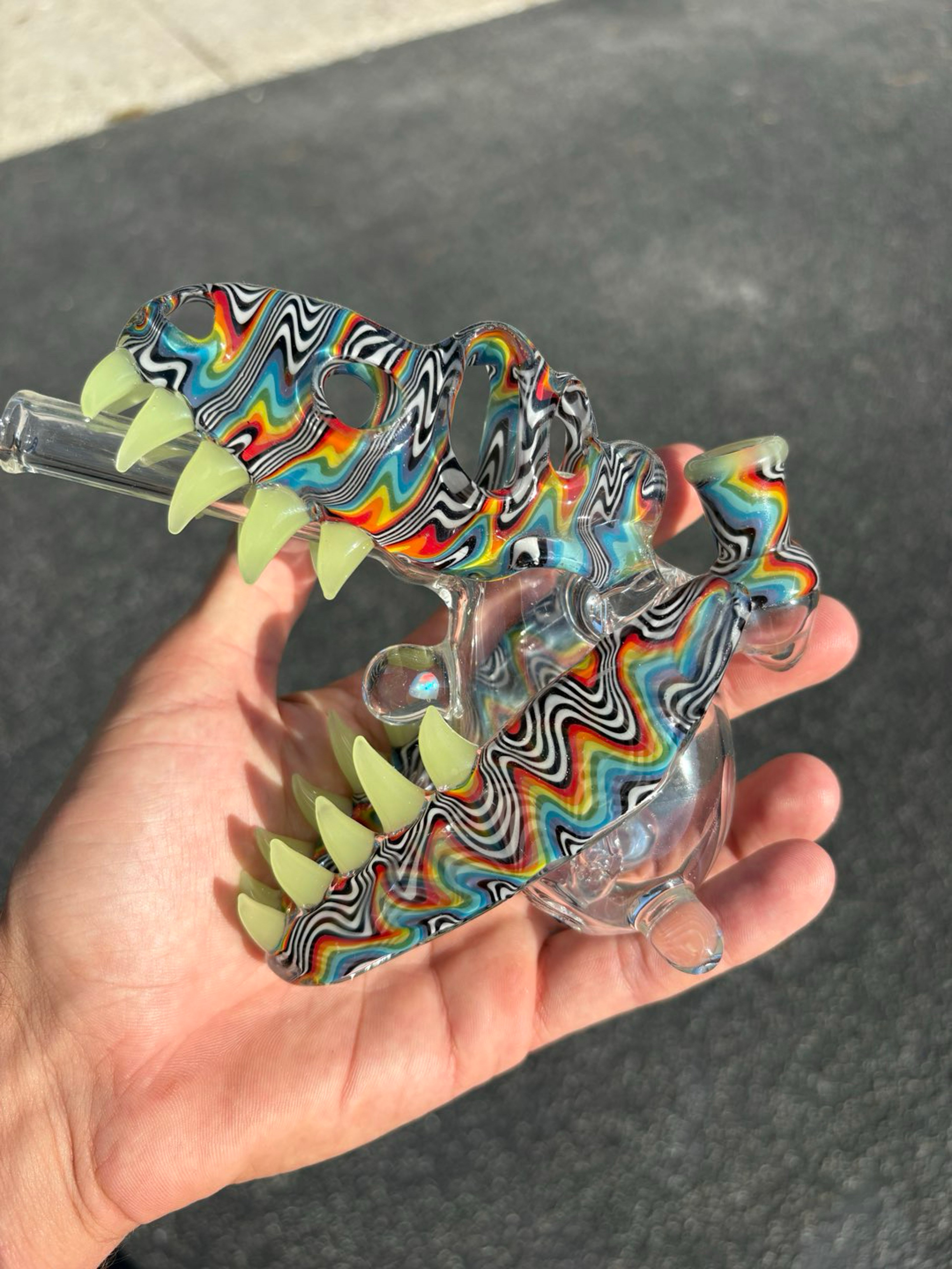 Slurm Snob T- Rex Skull image 0