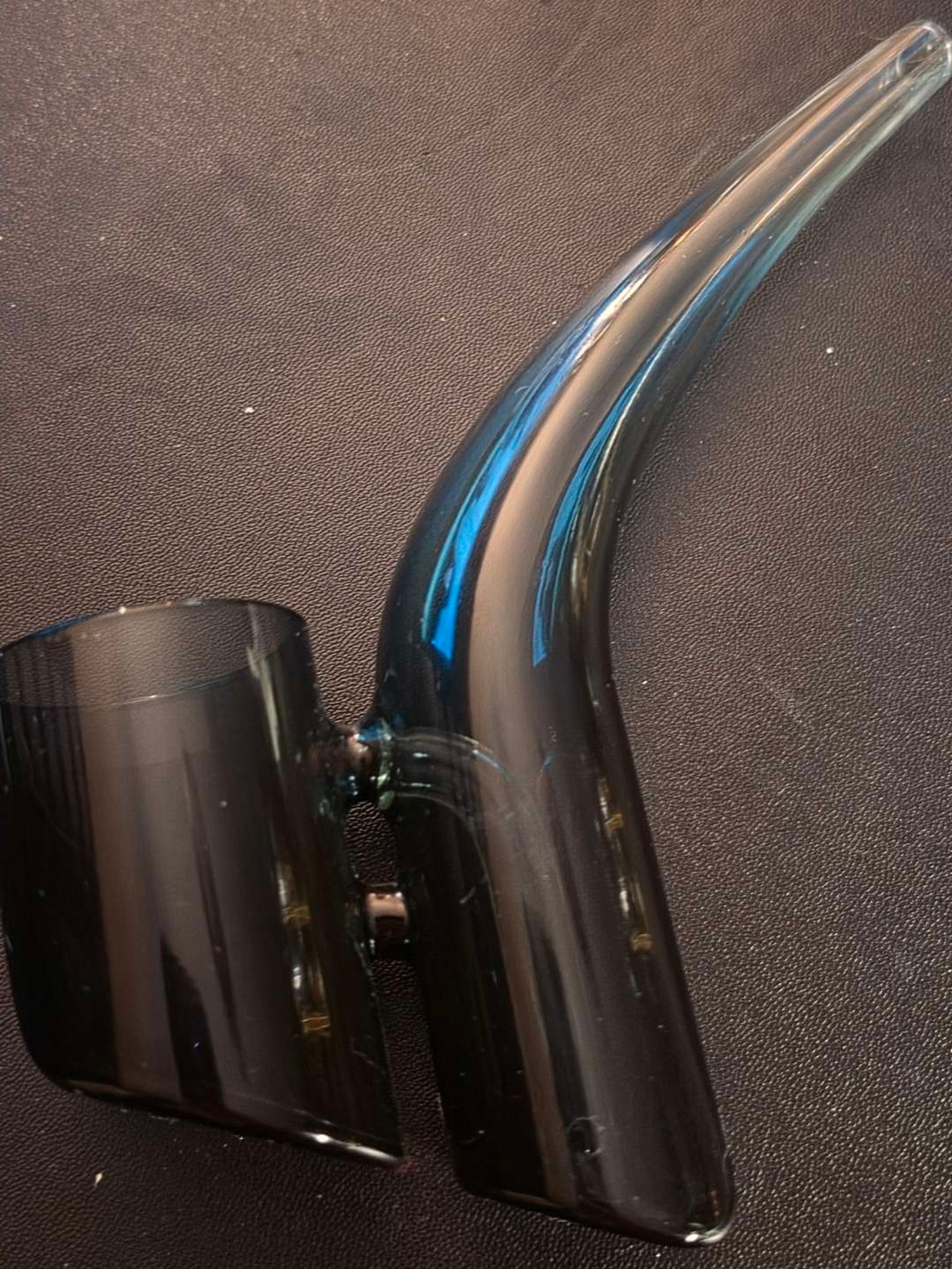 Preview pic of Puffco Proxy Bub Black Glass Water Bubbler Attachment Accessory