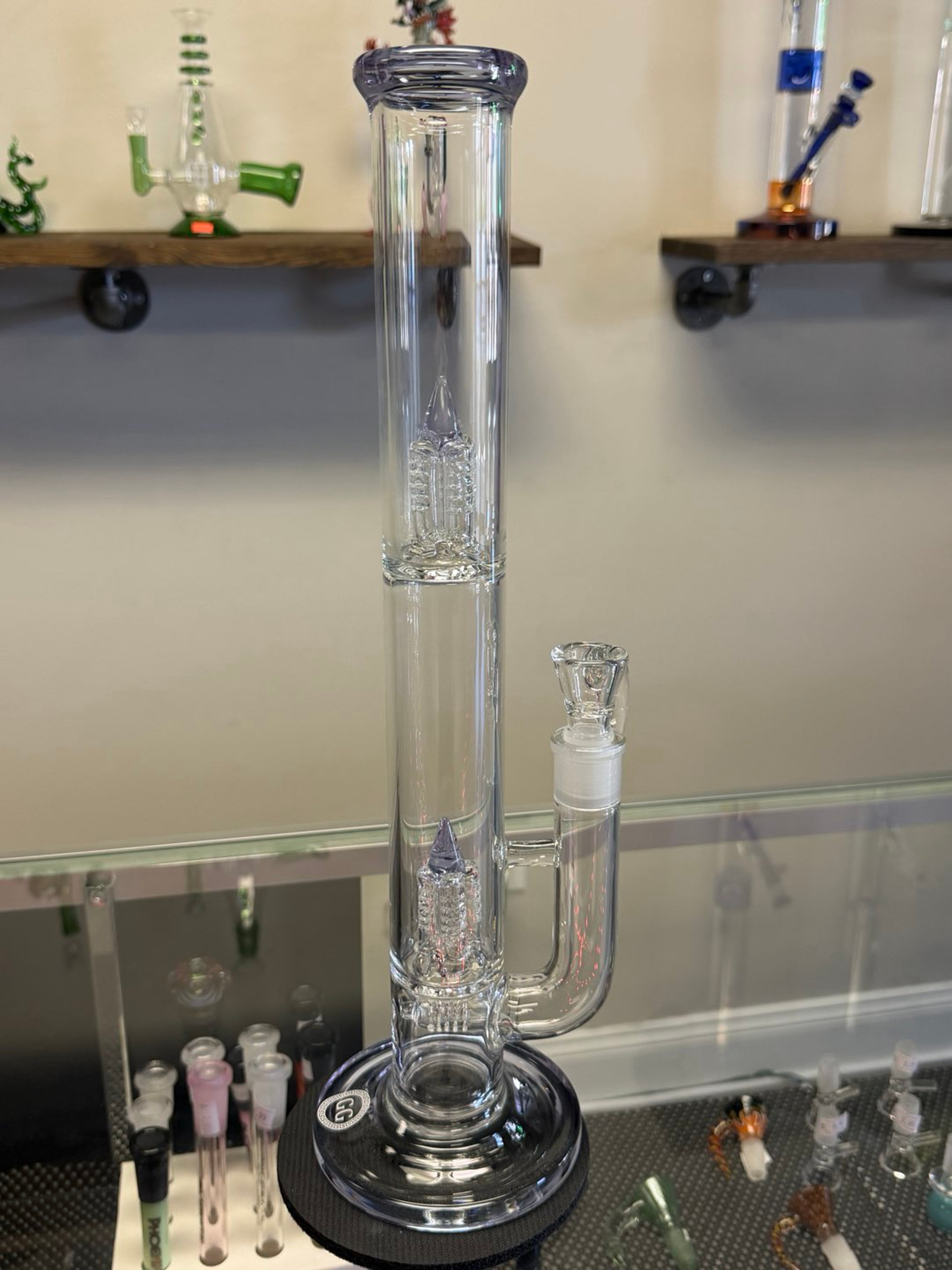 Preview pic of GREEK GLASS 16" INLINE TO INVERTED 4 TUBE