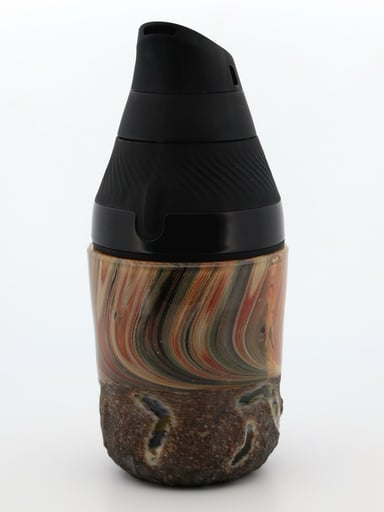 Preview pic of Green‑T Glass Woodgrain Geode Proxy Core Cup