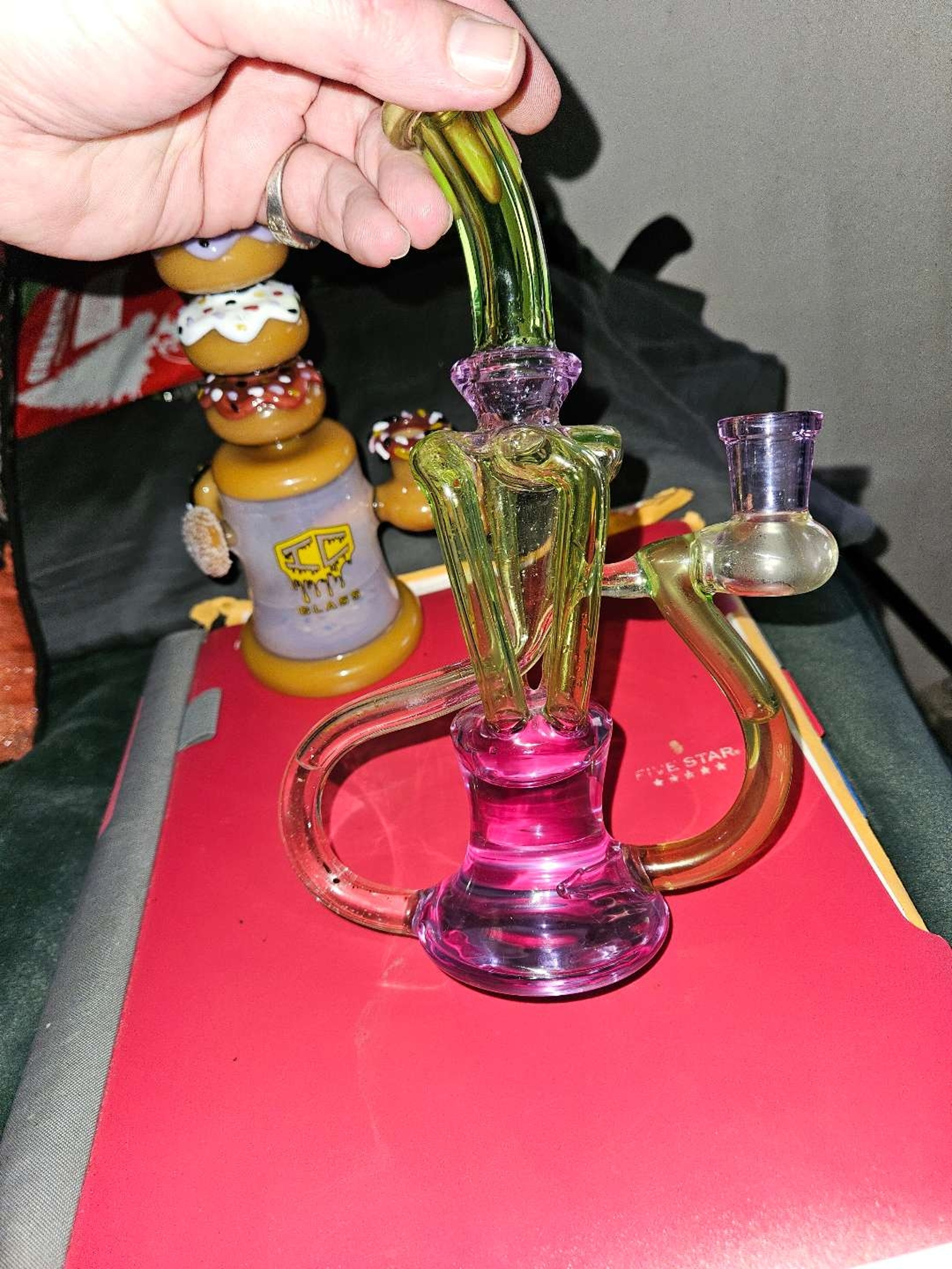Preview pic of Purple & Green Recycler