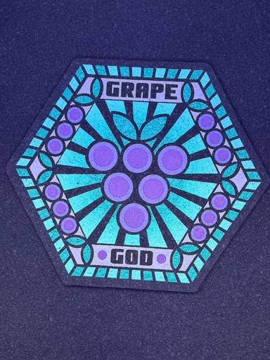 Preview pic of Grape God Moodmat
