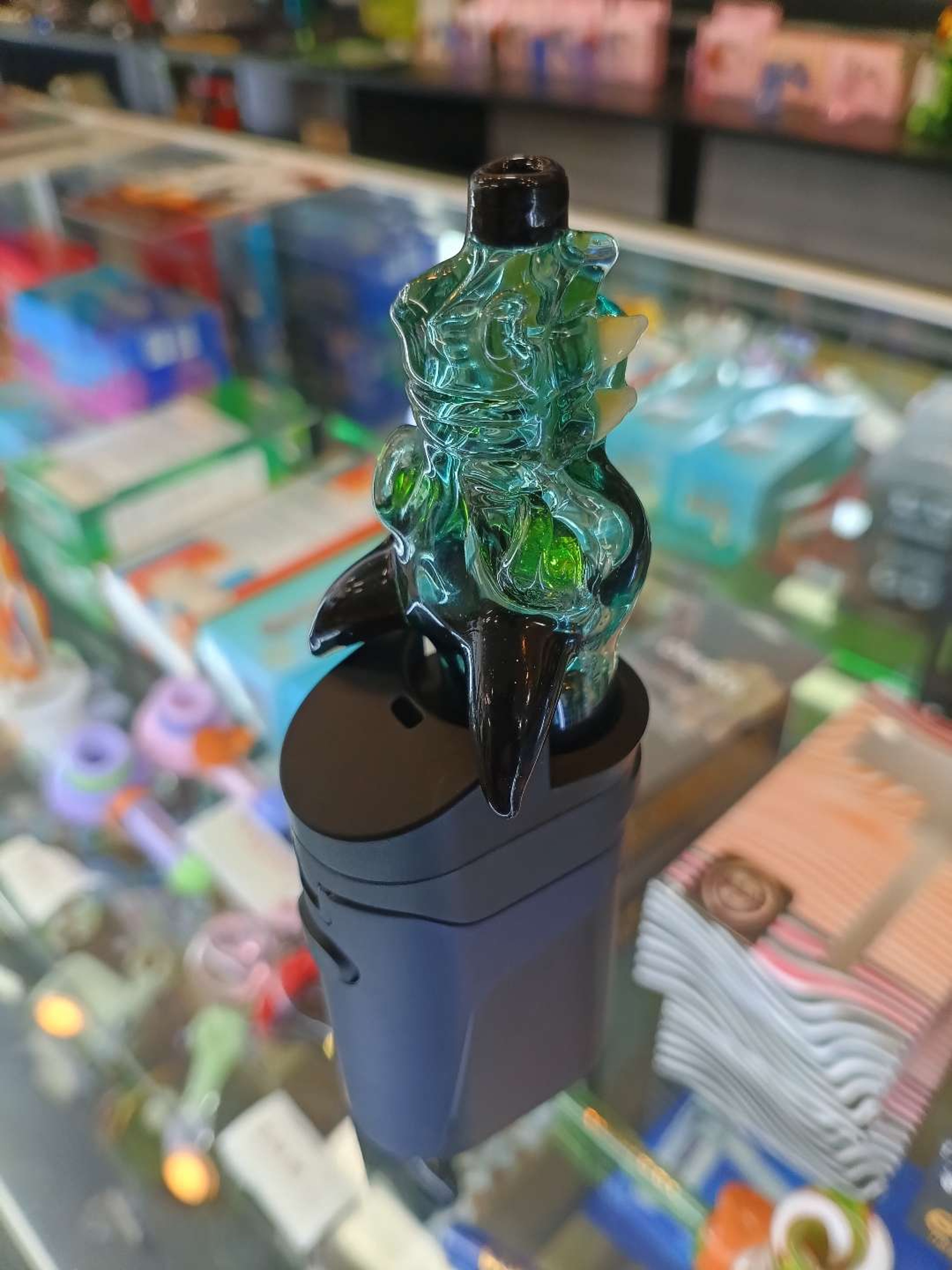 Preview pic of Custom Kazy glass dr.dabber ghost2 top