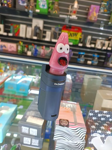 Preview pic of Custom Patrickstar Kazy glass dr.dabber ghost2 top