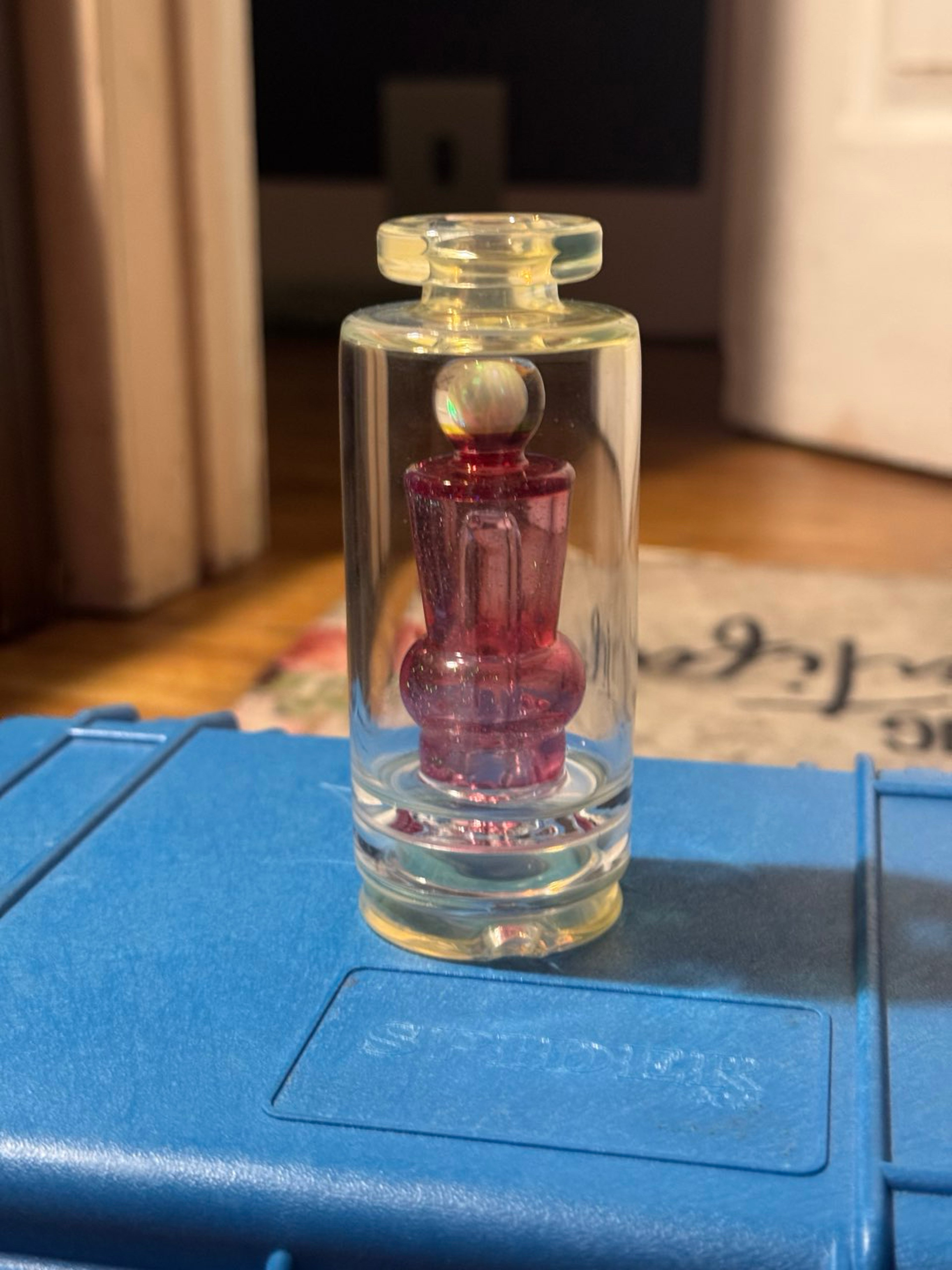 Preview pic of Spiders Glass Opal Colored Glass Top