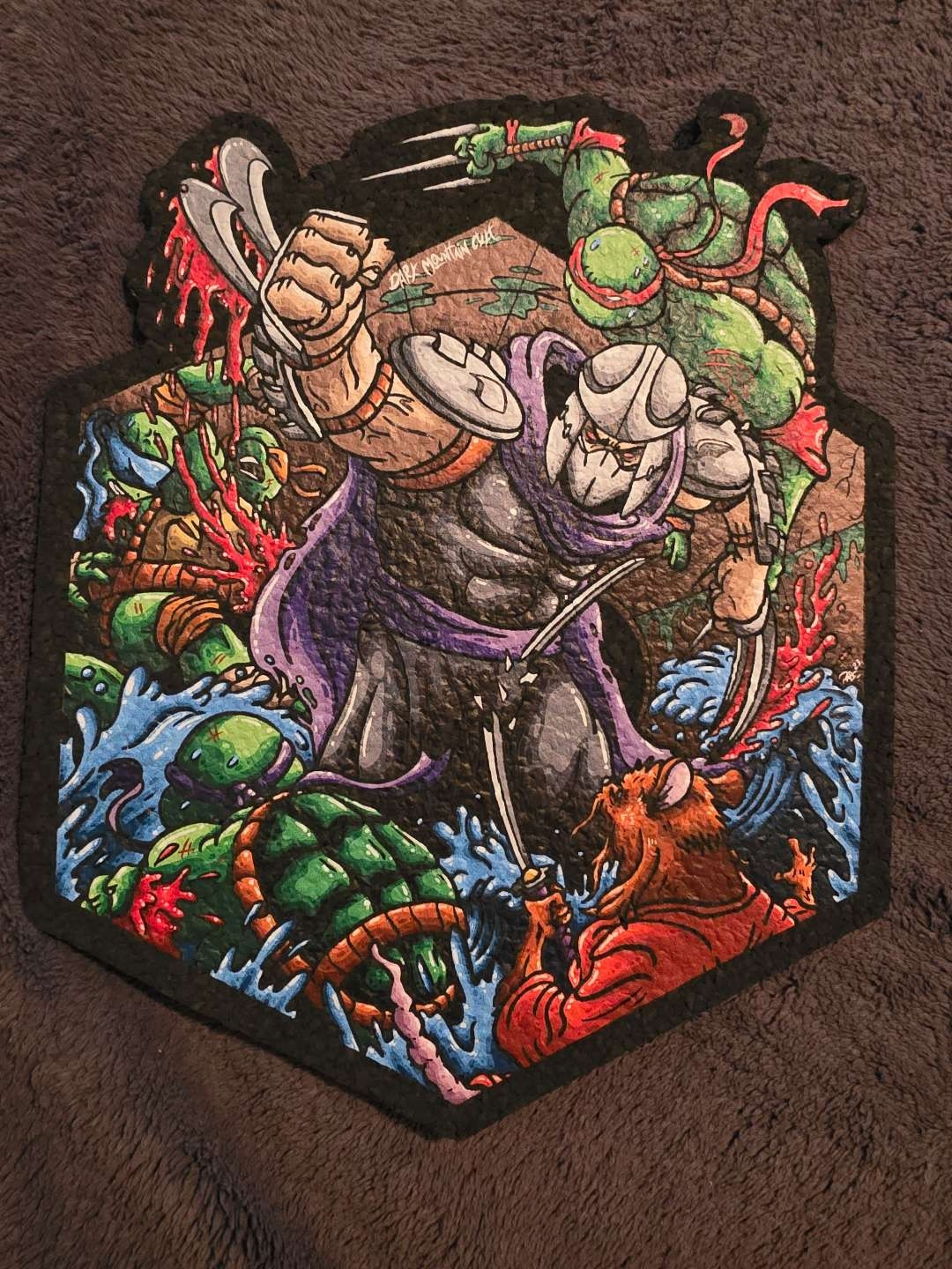 Shredder x TMNT x DMC x Moodmats image 0