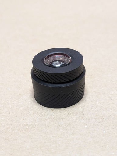 Preview pic of Puffco Peak OG/Pro Black Silicone Chamber Cover and Oculus Cap