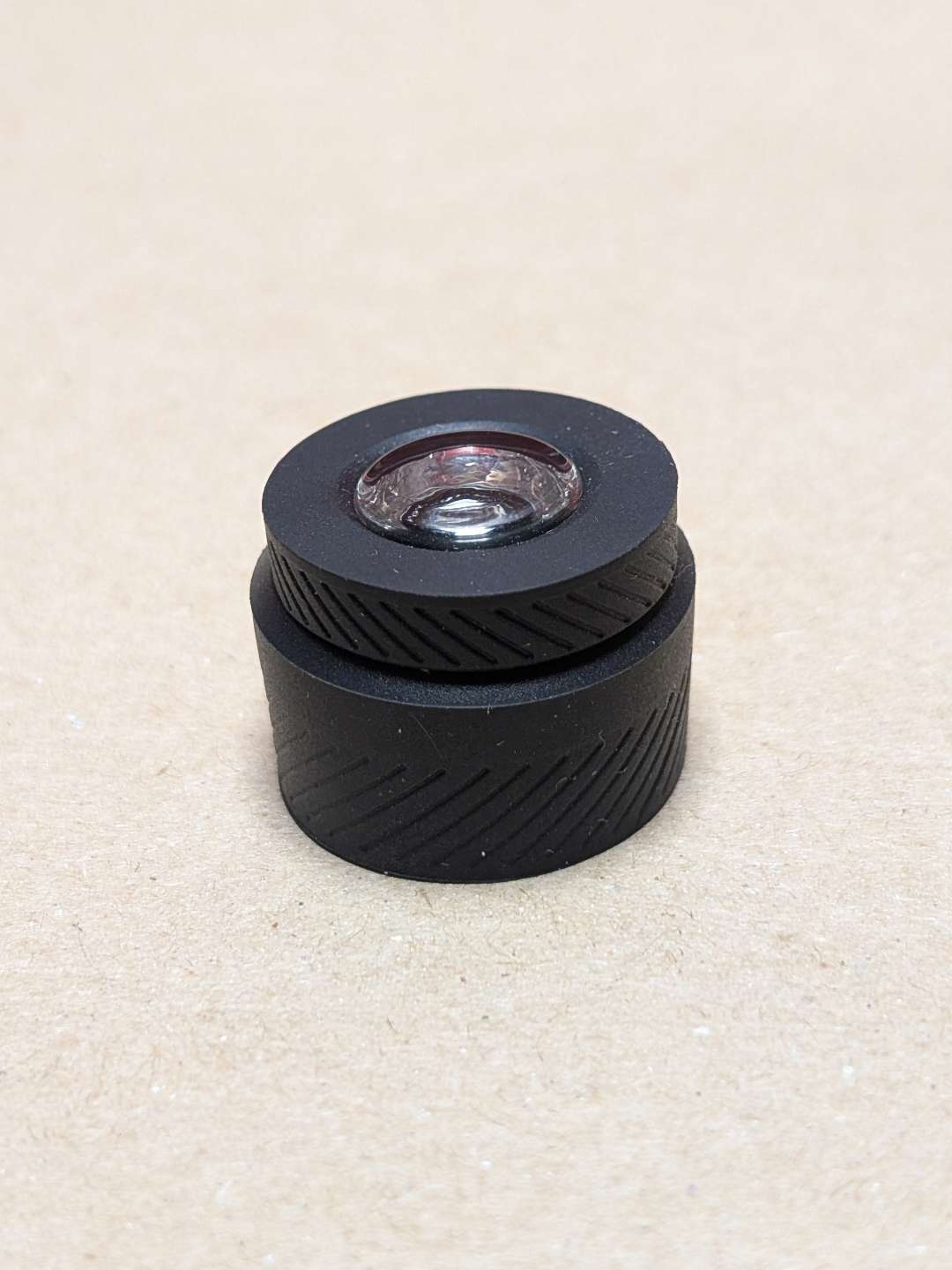 Preview pic of Puffco Peak OG/Pro Black Silicone Chamber Cover and Oculus Cap
