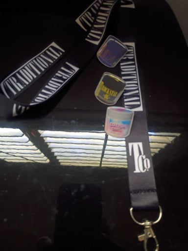 Preview pic of Traditional Lanyard and pins