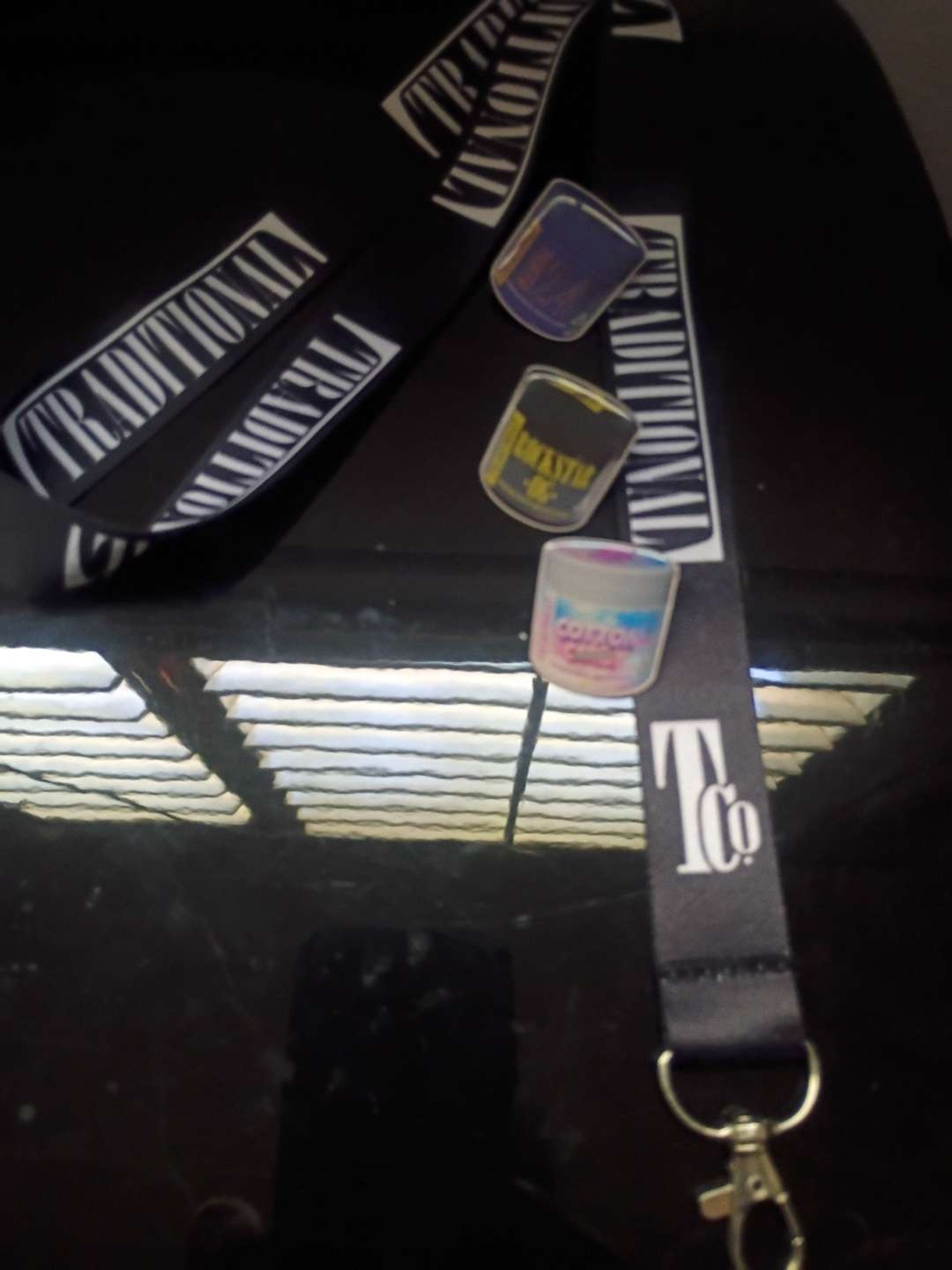 Preview pic of Traditional Lanyard and pins