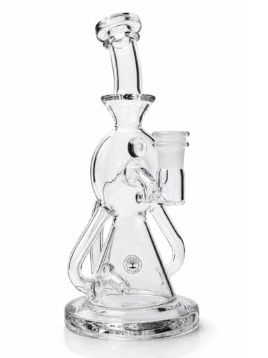 Preview pic of Roots Glass 9″ Wormhole Recycler Dab Rig