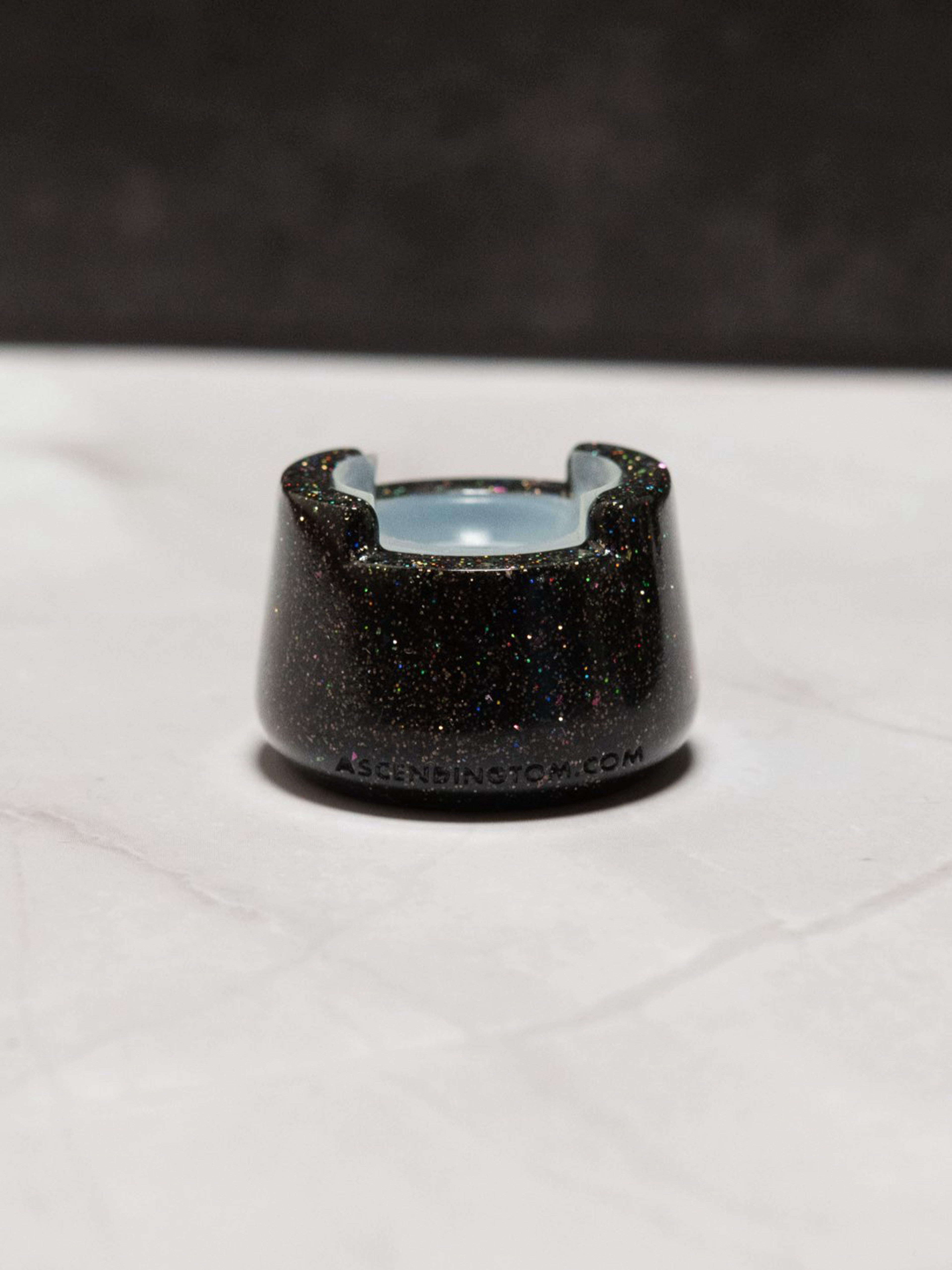 Preview pic of Bubble cap holder with silicone insert - galaxy black by ascendingtom