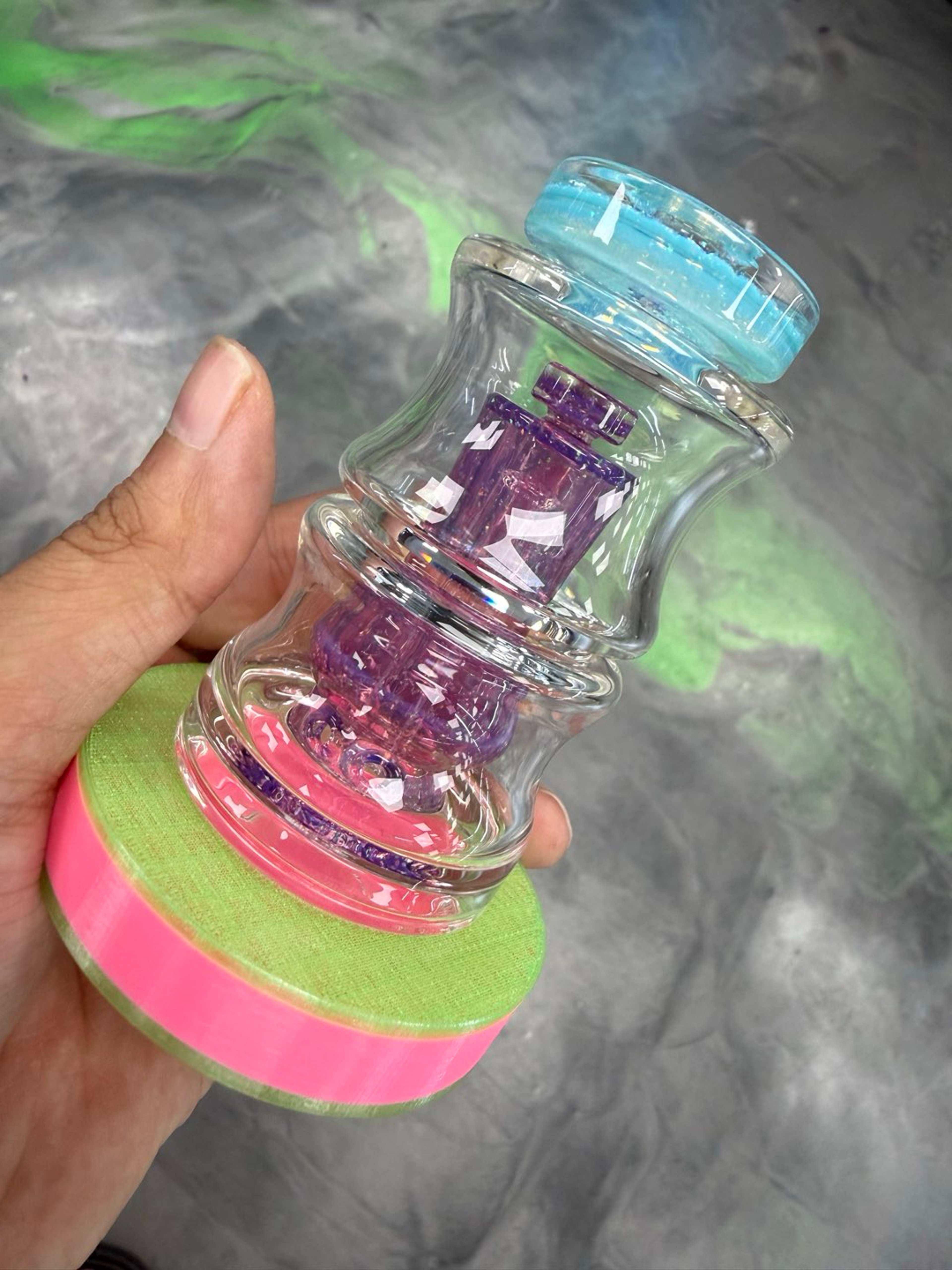 Preview pic of Spiders Glass Puffco top *NEW SHAPE DESIGN*