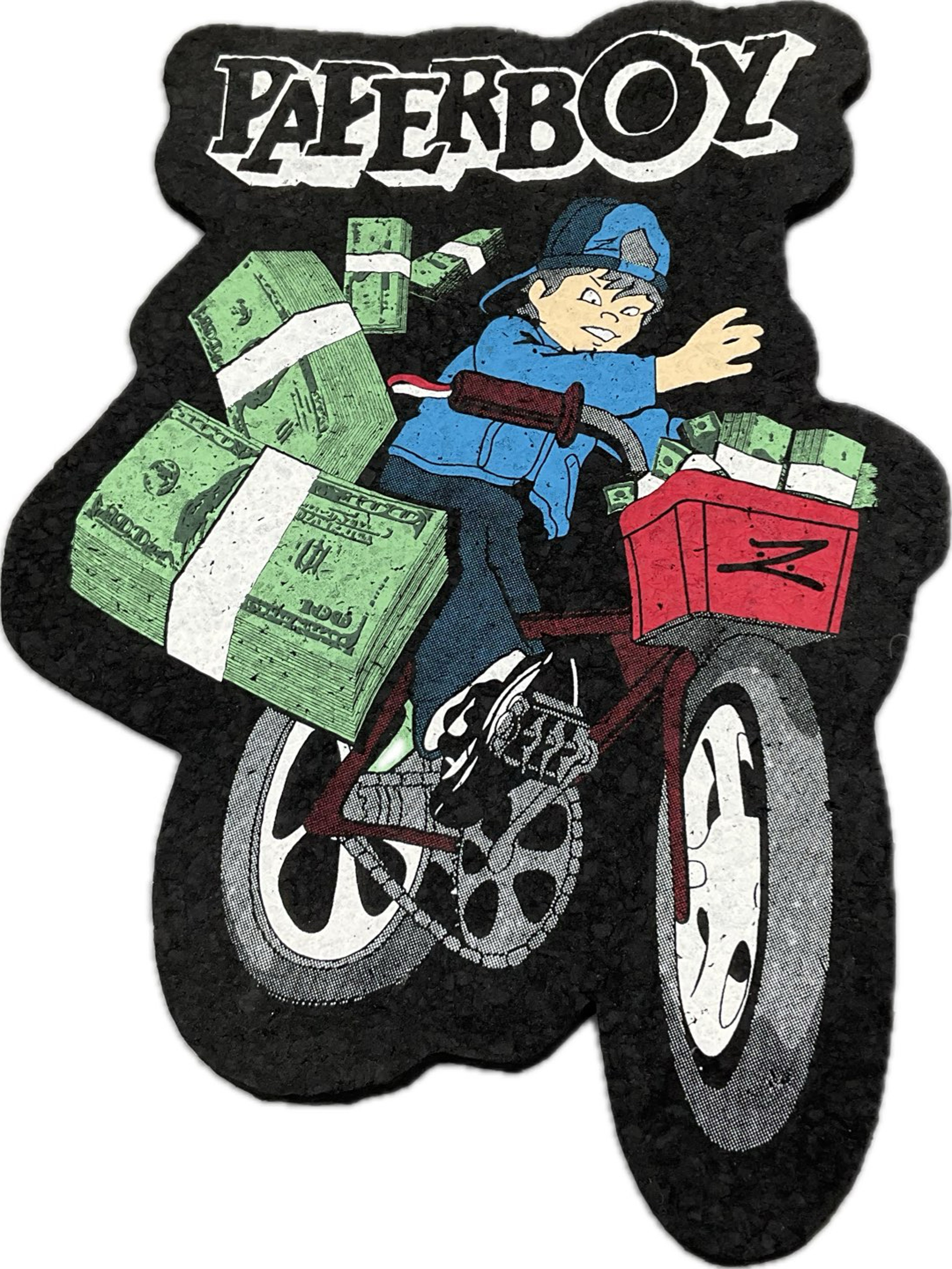 Preview pic of Paper Boy Big Z Moodmat signed