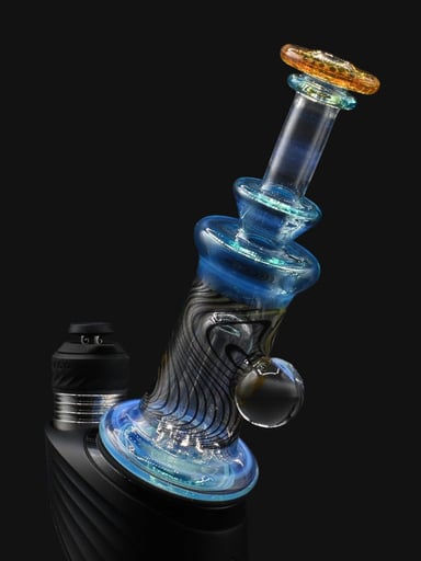 Preview pic of Gatez Glass Dual Peak Water top - Meta/Moonstone