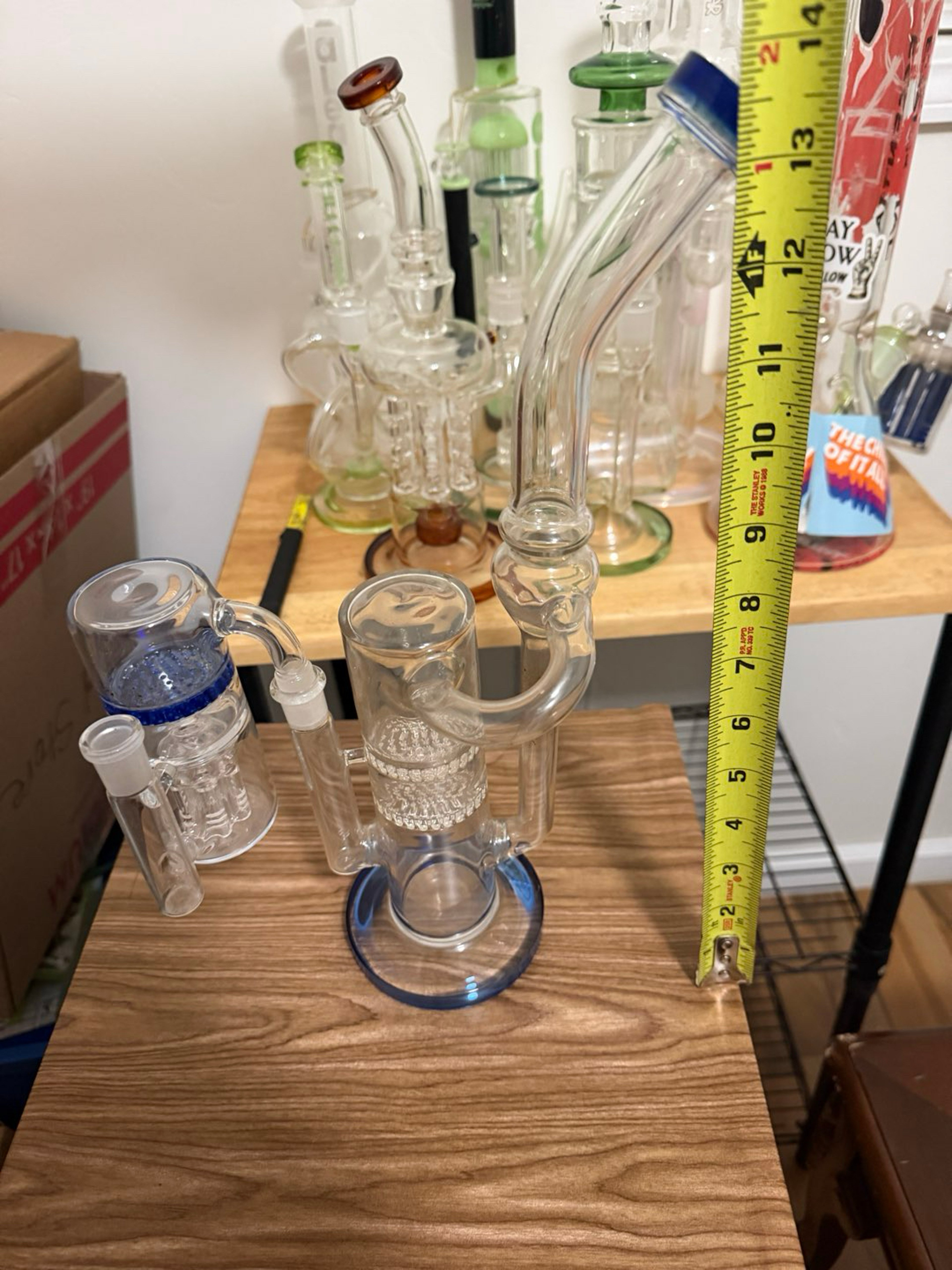 Preview pic of Monster perc rig with ash catcher