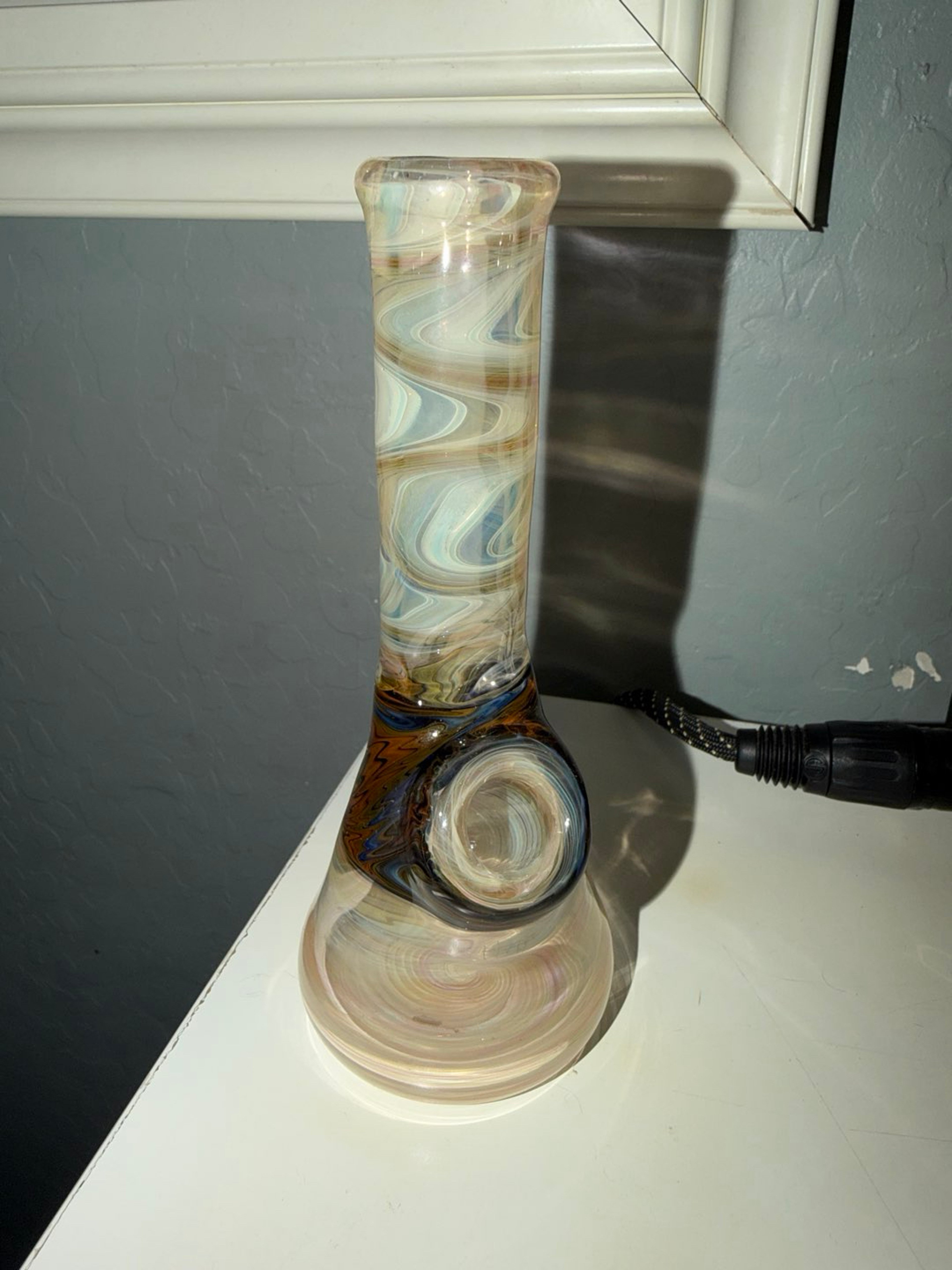 HMK 14mm Mini Tube Beaker Signed image 0