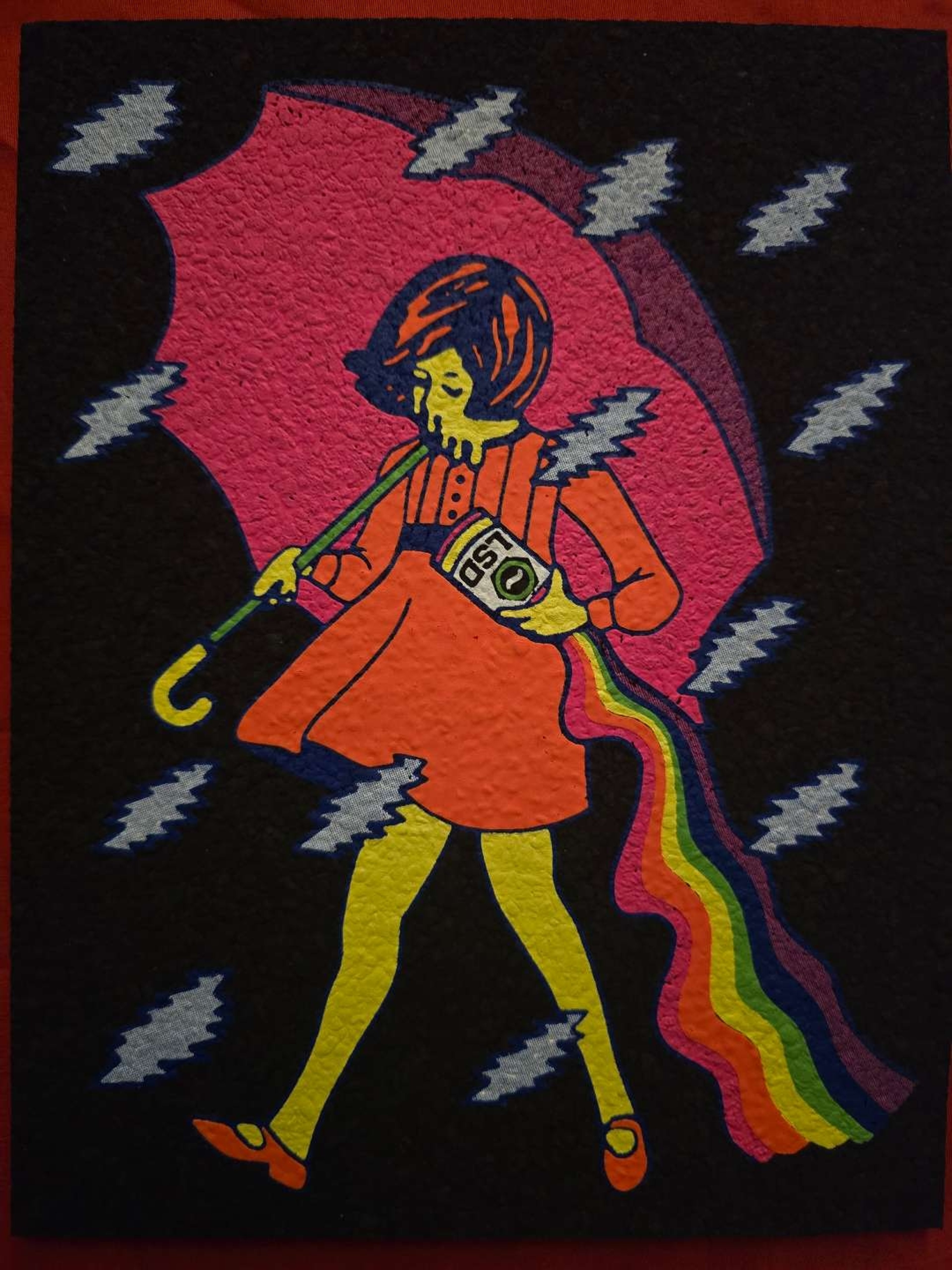 Preview pic of Slinger x Wookerson Studios Sandoz Girl Moodmat