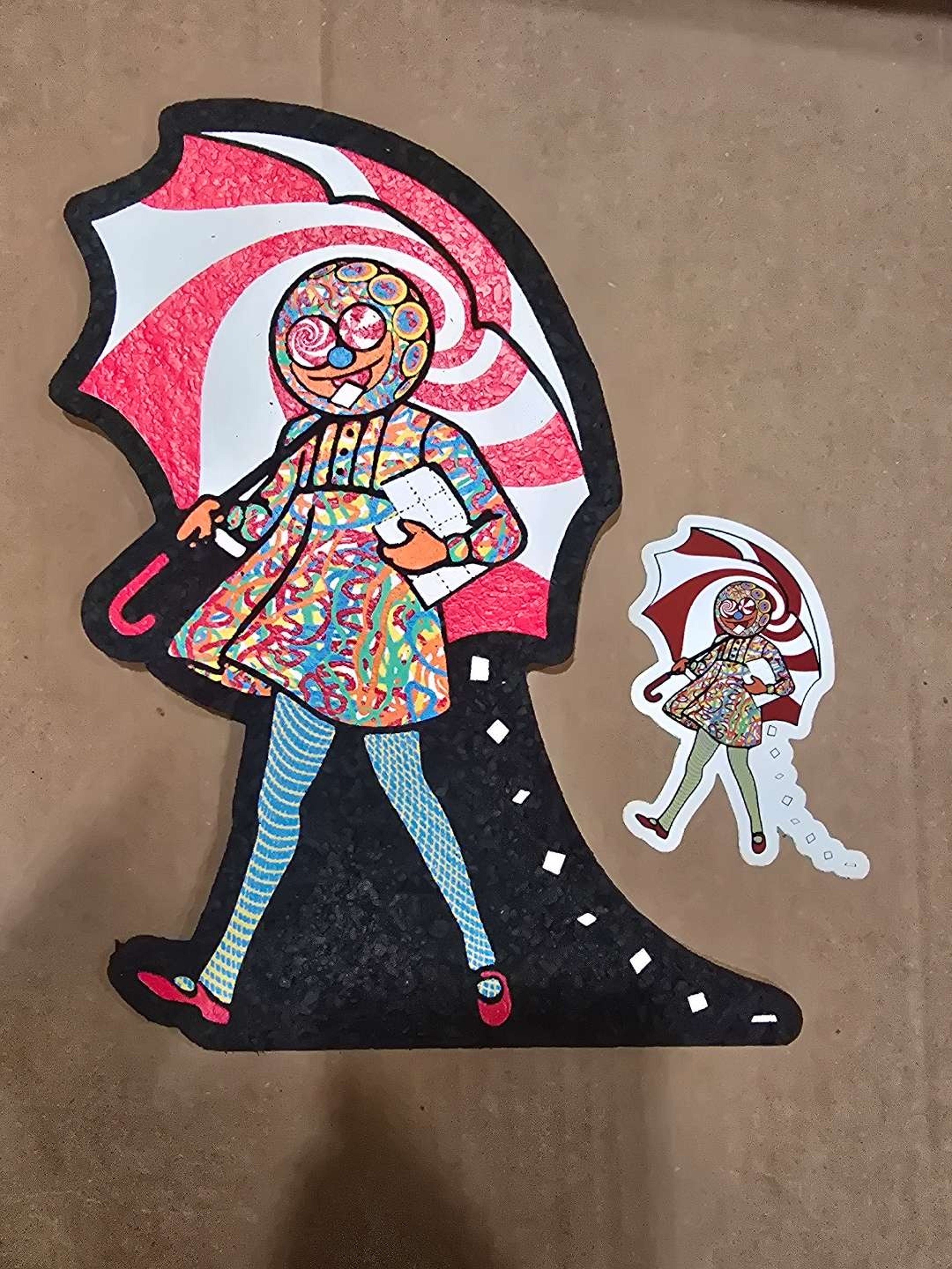 Preview pic of Slinger x Gong Moodmat with Sticker